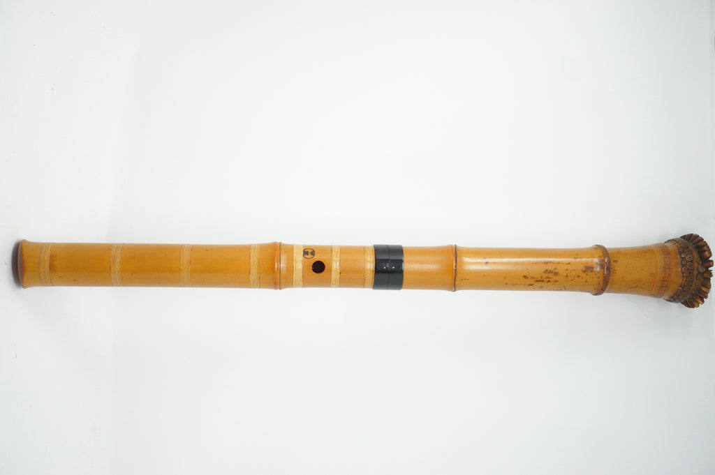 Japanese Shakuhachi Bamboo Flute Classical Instrument from Japan 0829D14