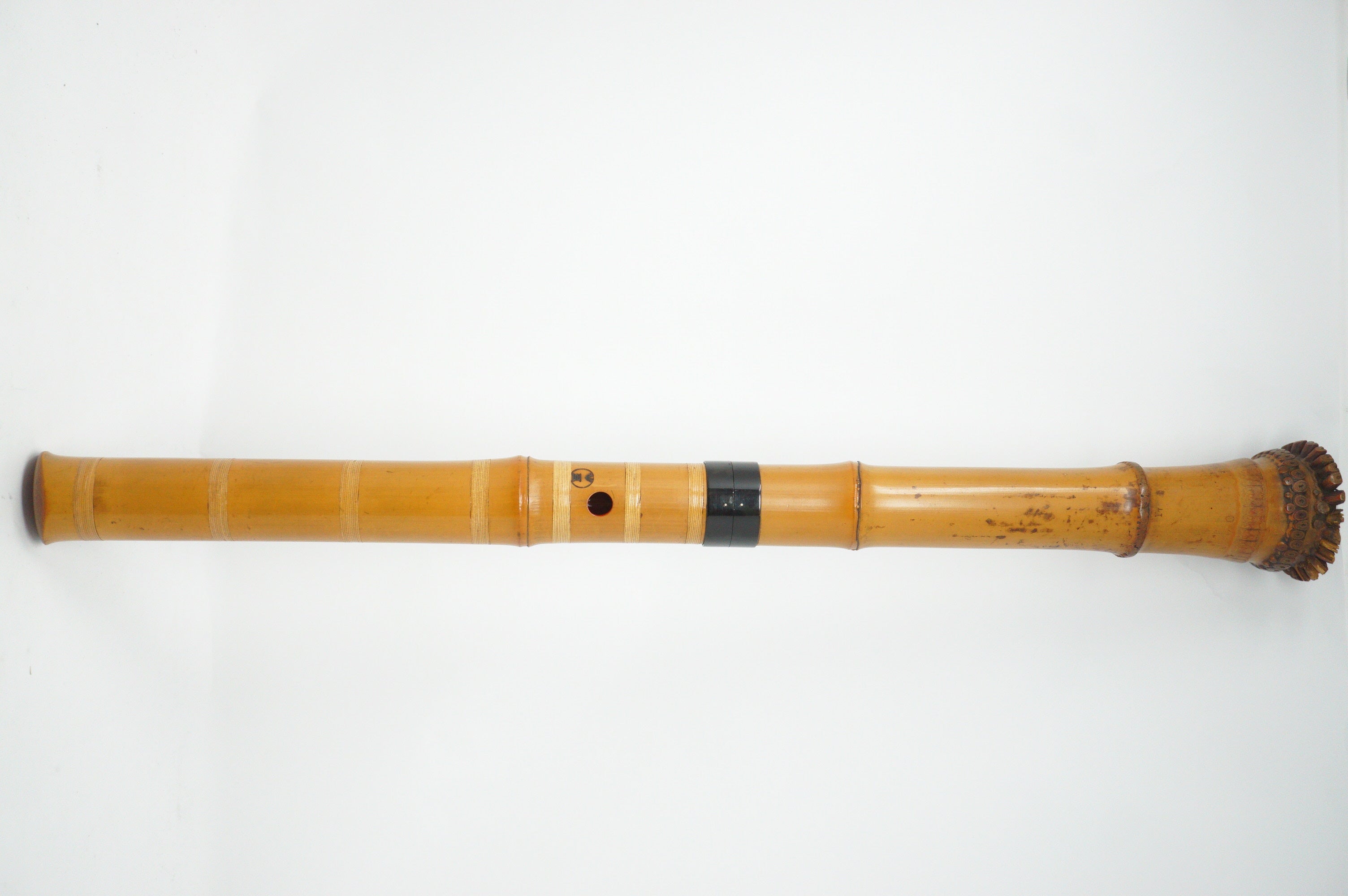 Japanese Shakuhachi Bamboo Flute Classical Instrument from Japan 0829D14