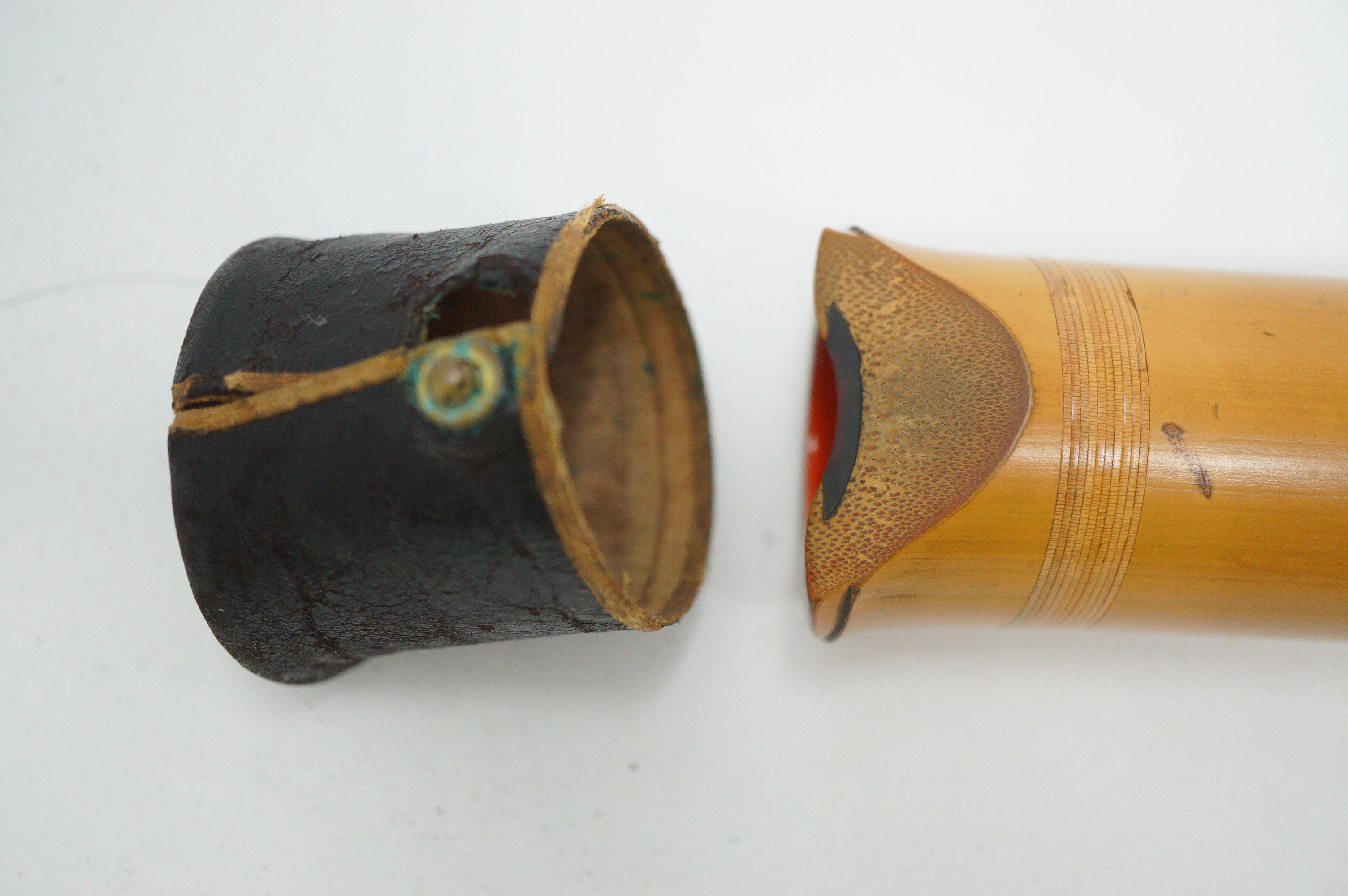 Japanese Shakuhachi Bamboo Flute Classical Instrument from Japan 0829D14