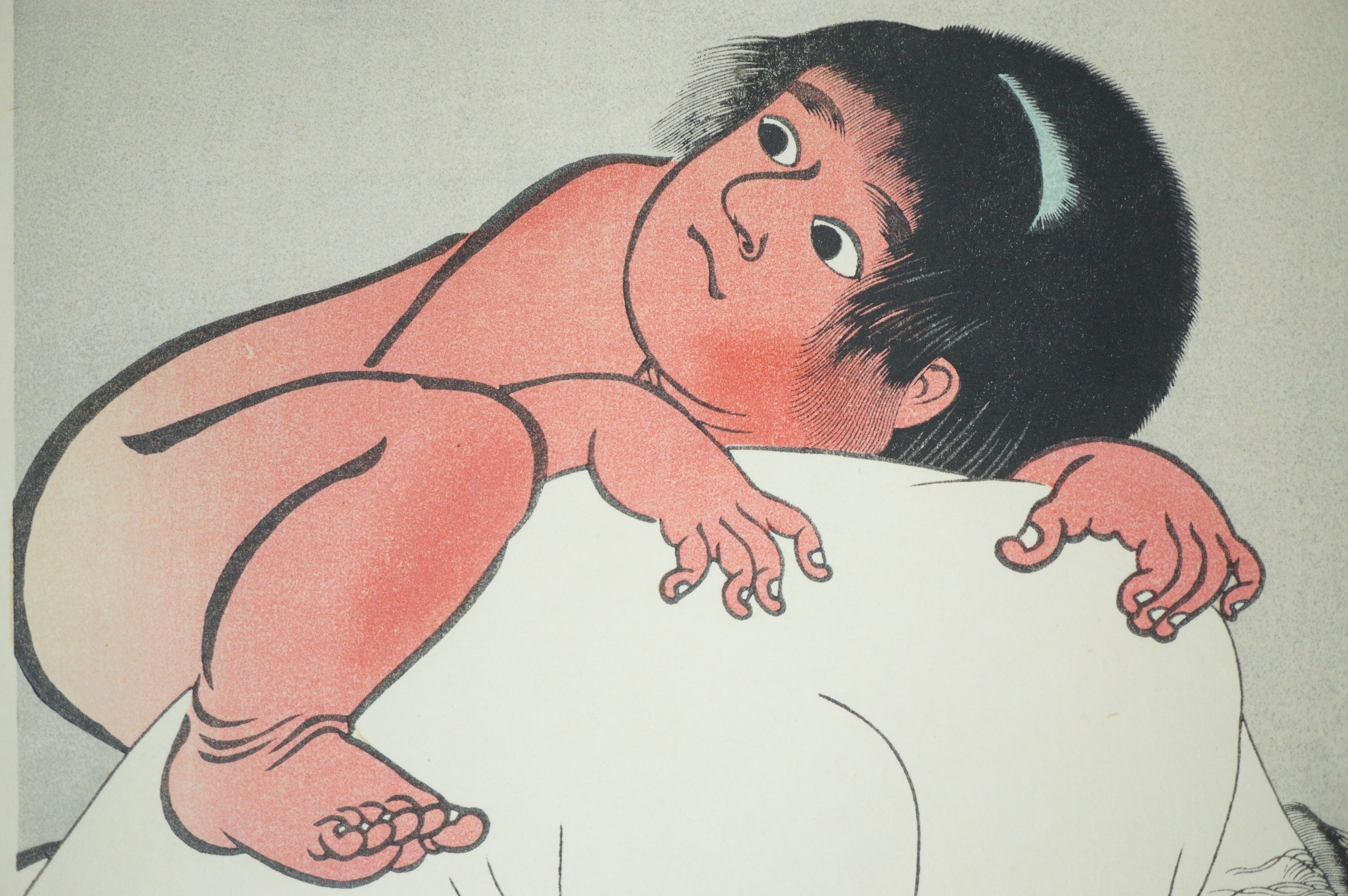 Japanese Quality Woodblock Reprint - Mother & Child - by Kitagawa Utamaro 0822E14
