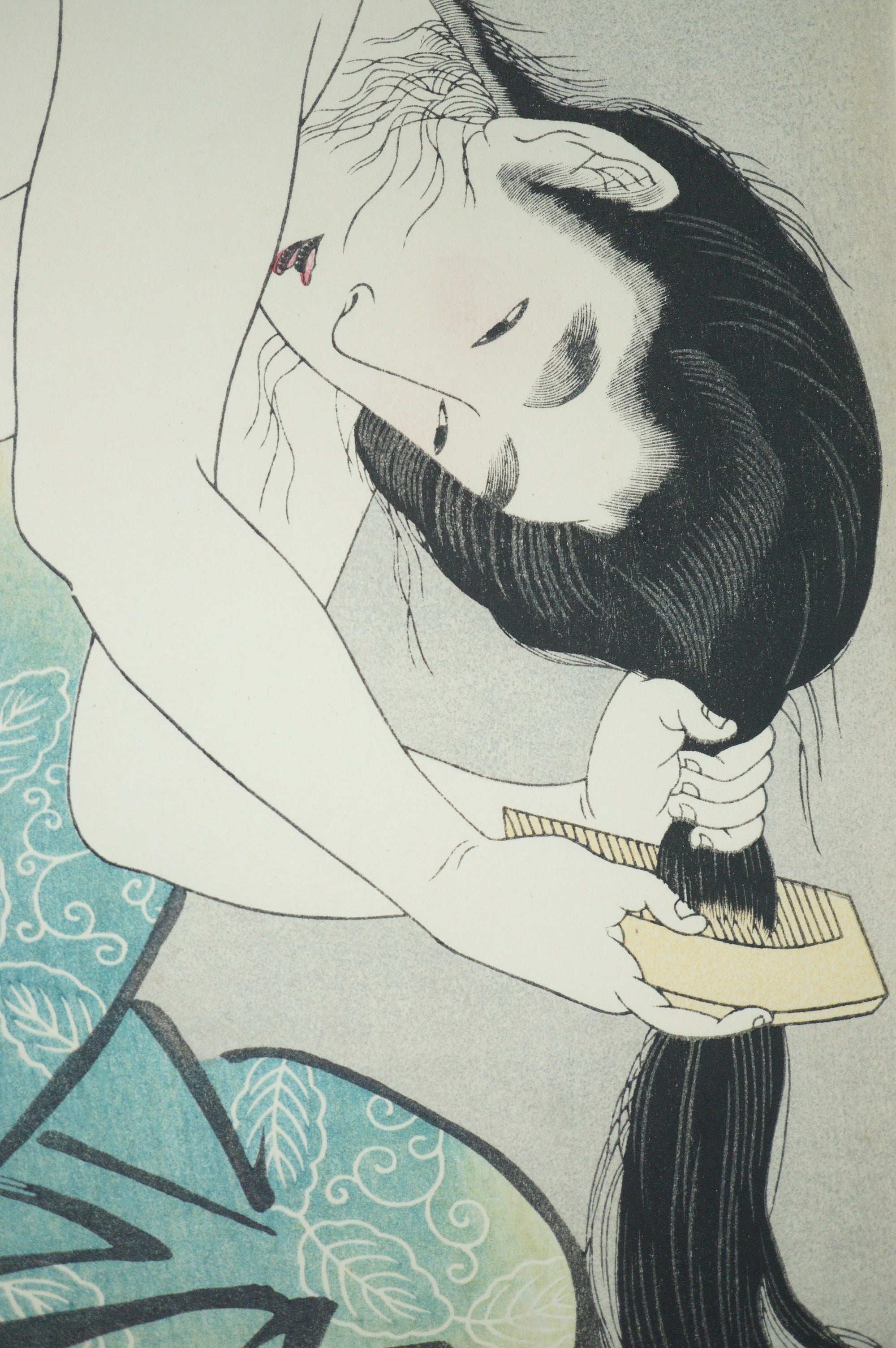 Japanese Quality Woodblock Reprint - Mother & Child - by Kitagawa Utamaro 0822E14