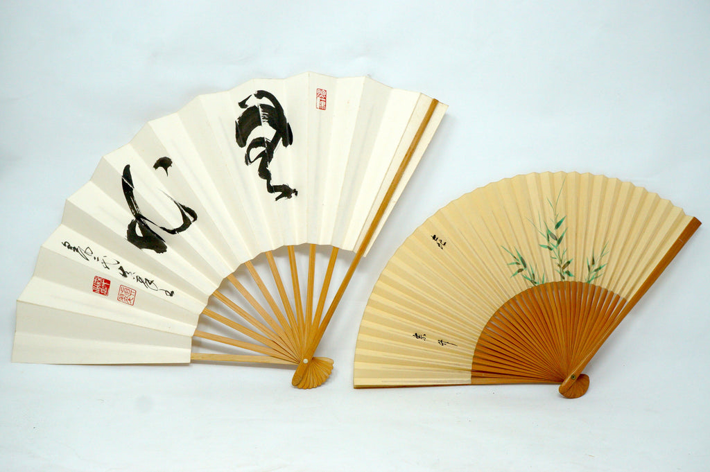 Japanische Sensu Faltfächer-Kollektion x10 Vintage Original 扇子 aus Japan 1127D14