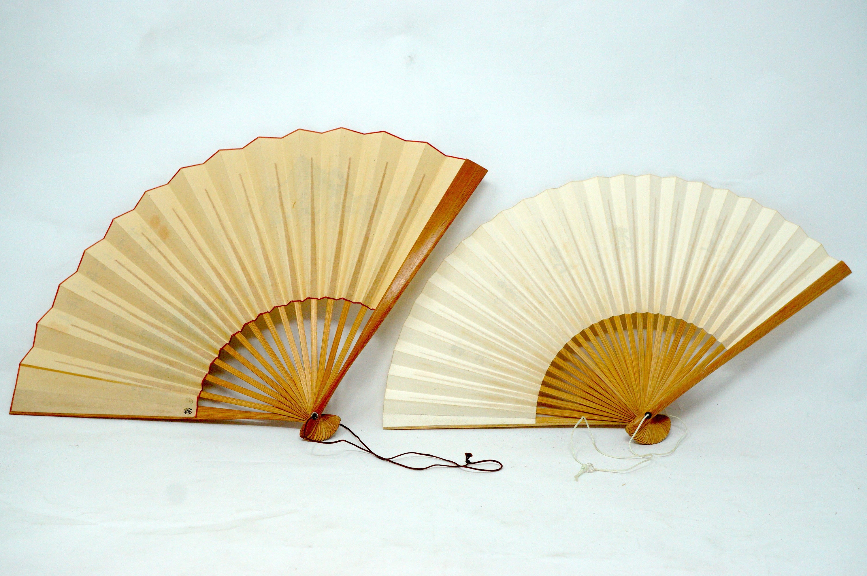 Japanische Sensu Faltfächer-Kollektion x10 Vintage Original 扇子 aus Japan 1127D14