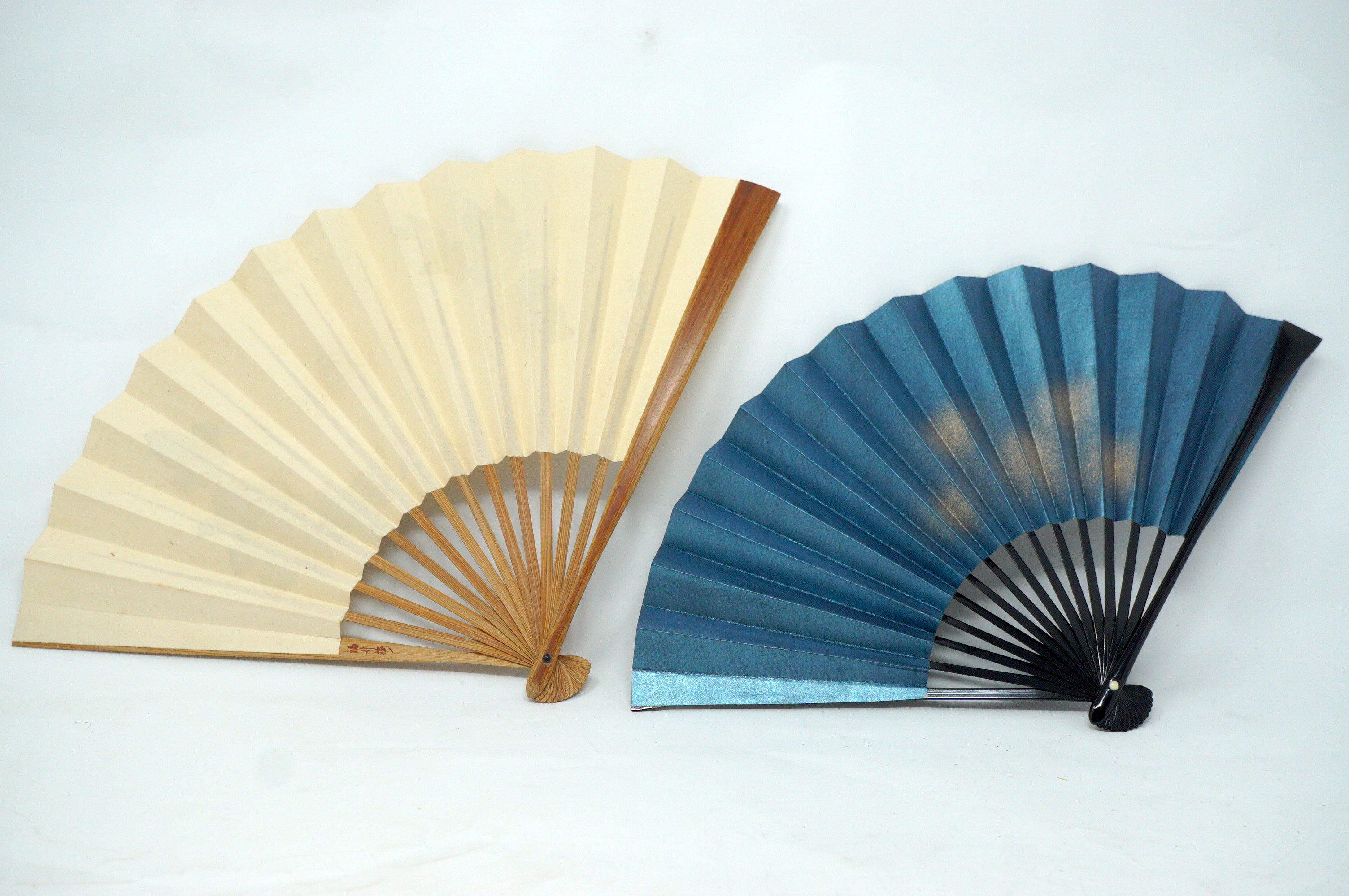 Japanische Sensu Faltfächer-Kollektion x10 Vintage Original 扇子 aus Japan 1127D14