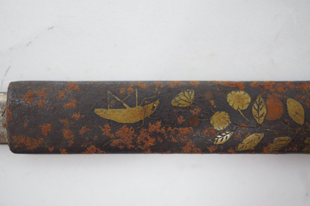 Japanisches antikes Messer inkl. Kozuka in exquisitem Zustand Original aus Japan 0925E15