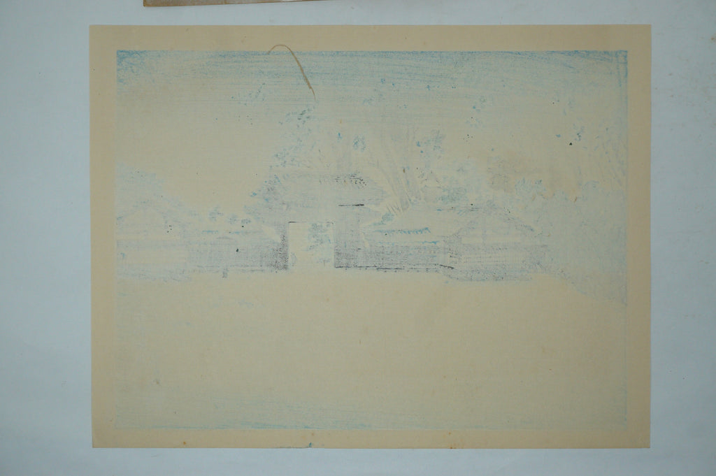 Japanese Shin Hanga Set x7 by Tokuriki Tomikichirō "Seasonal views of Kyoto" 0305G15