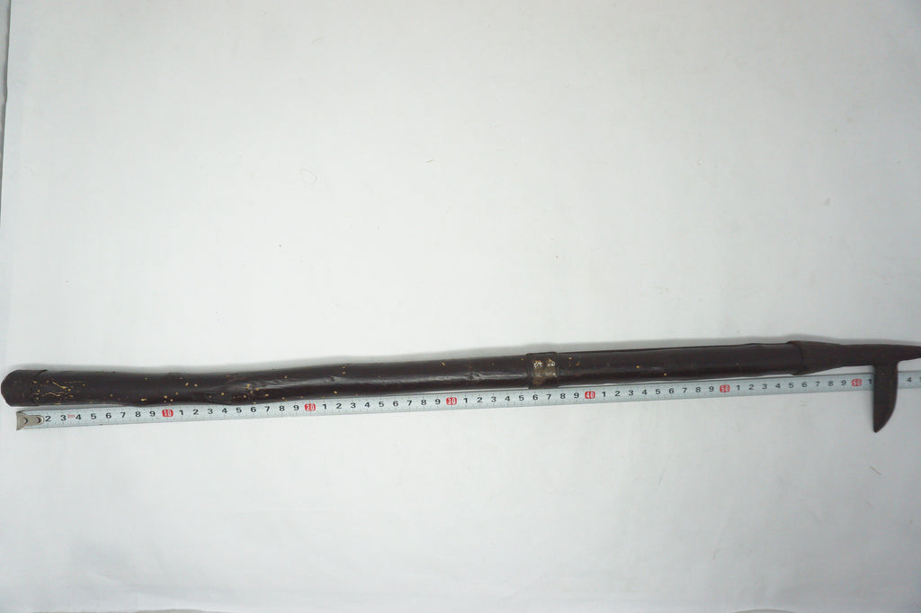 Antique Edo Period Long-Handled Tobigukuchi Firefighter Hook Spear Weapon 0714G16
