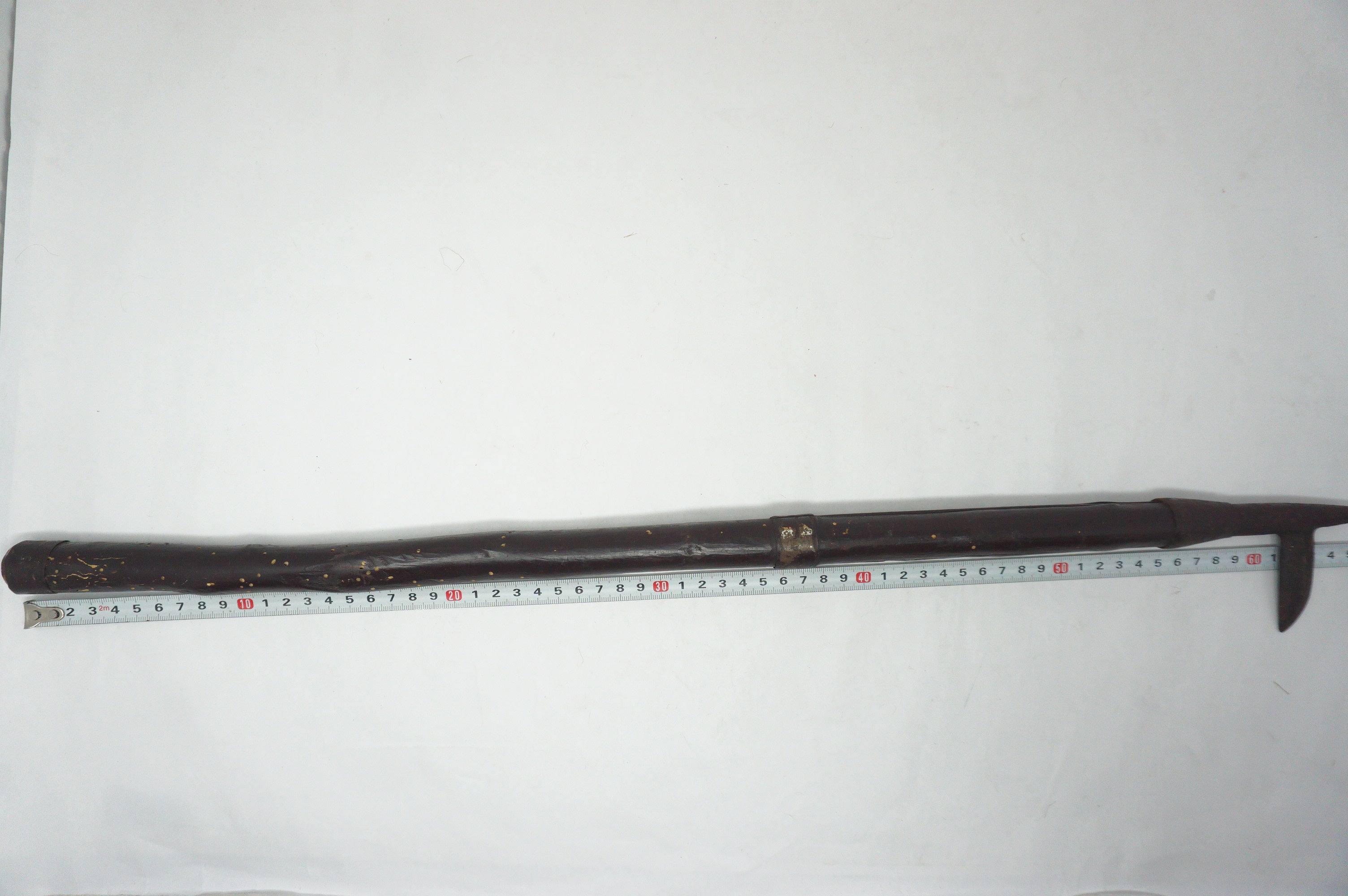 Antique Edo Period Long-Handled Tobigukuchi Firefighter Hook Spear Weapon 0714G16