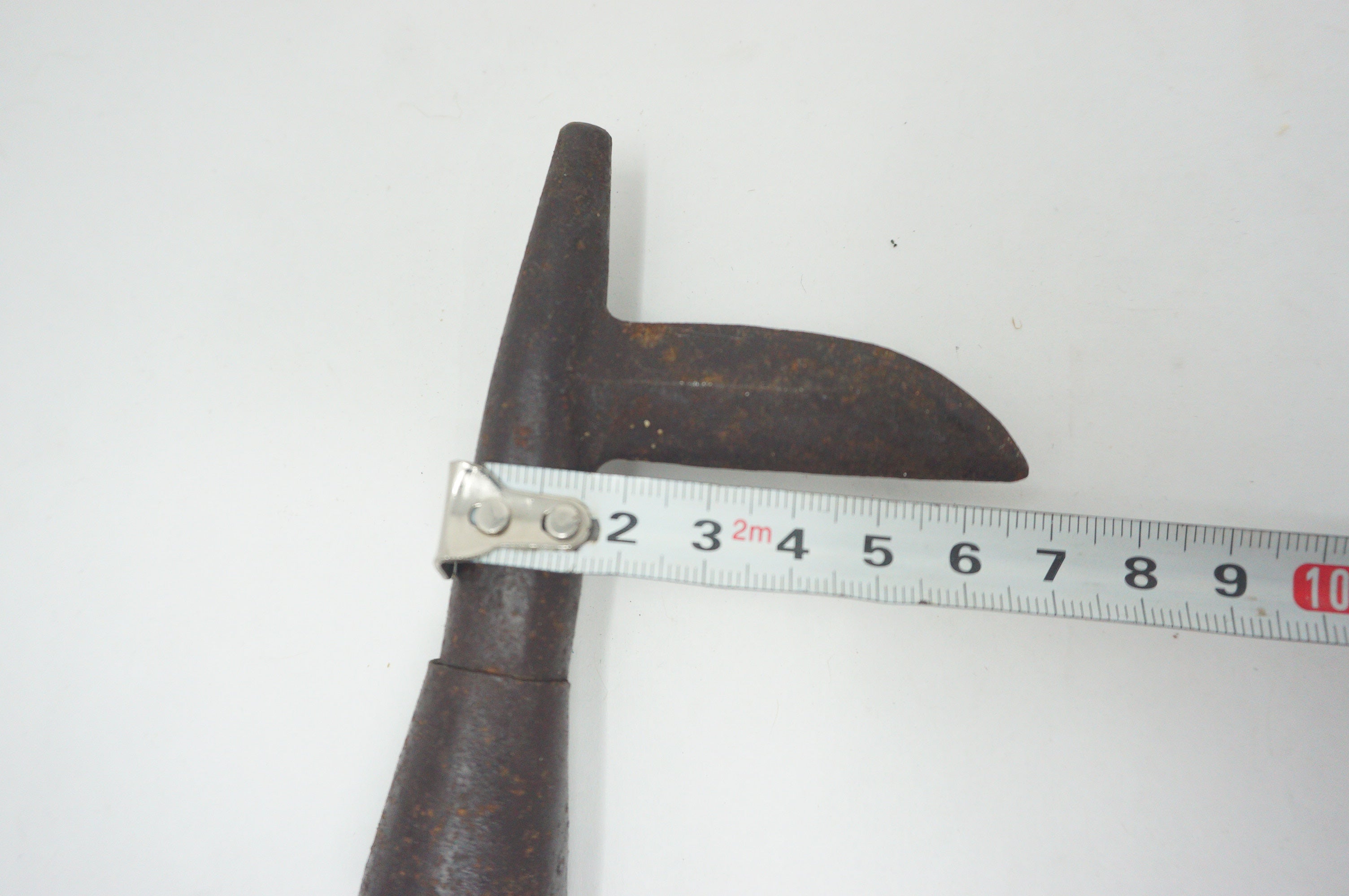 Antique Edo Period Long-Handled Tobigukuchi Firefighter Hook Spear Weapon 0714G16