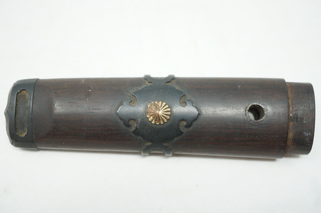 Antiker Wakizashi-Kurzschwertgriff Antikes Original Tsuka aus Japan 0228F16