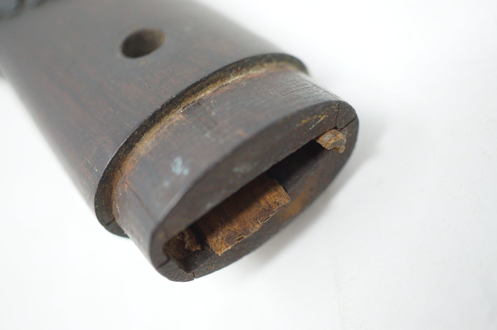 Antiker Wakizashi-Kurzschwertgriff Antikes Original Tsuka aus Japan 0228F16