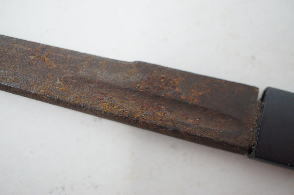 Japanese Kozuka Knife with Signed Handle & fine Images Antique Original from Japan 0901F17