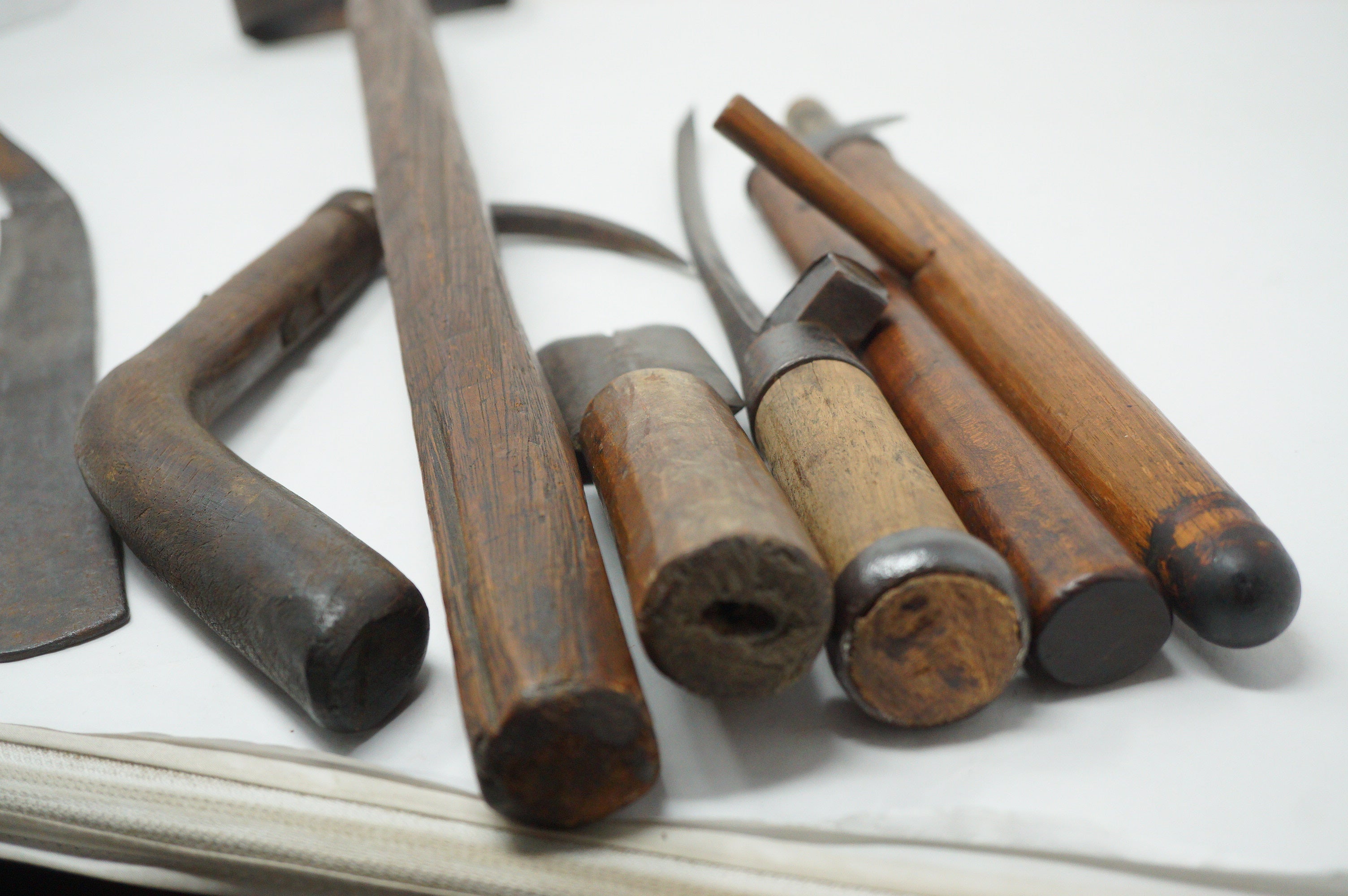 Antique Japanese Forged Artisan Tools Collection Handcrafted Blades Woodworking 0714G17