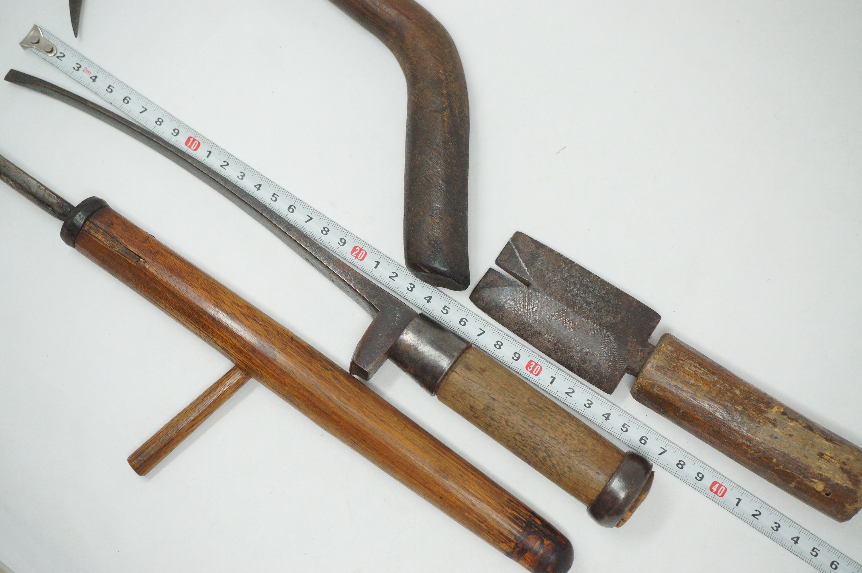 Antique Japanese Forged Artisan Tools Collection Handcrafted Blades Woodworking 0714G17