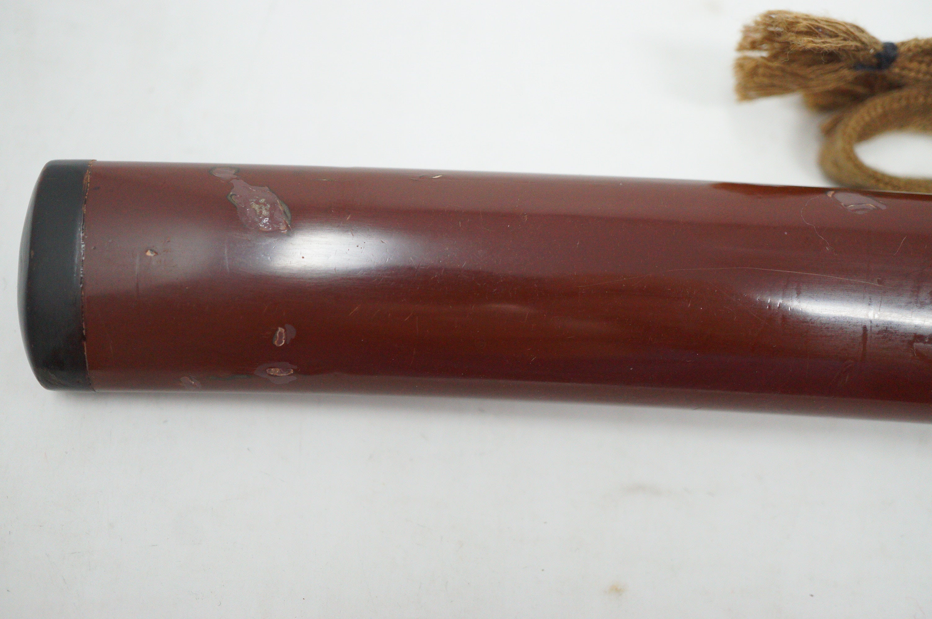 Stunning Wakizashi Sword with wooden Blade & all Accessories Antique Original from Japan 0630D18