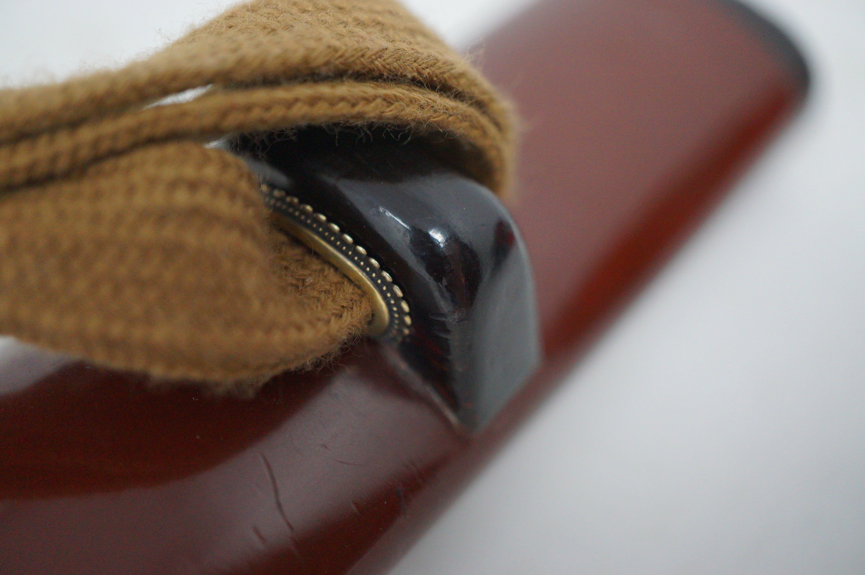 Stunning Wakizashi Sword with wooden Blade & all Accessories Antique Original from Japan 0630D18