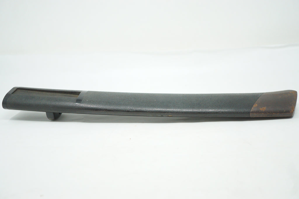 Japanische Dolchscheide Saya Antik Original mit schwerer Eisenspitze aus Japan 0228F19