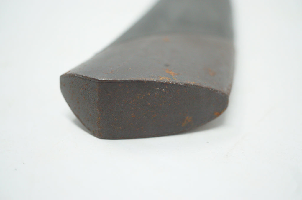 Japanische Dolchscheide Saya Antik Original mit schwerer Eisenspitze aus Japan 0228F19