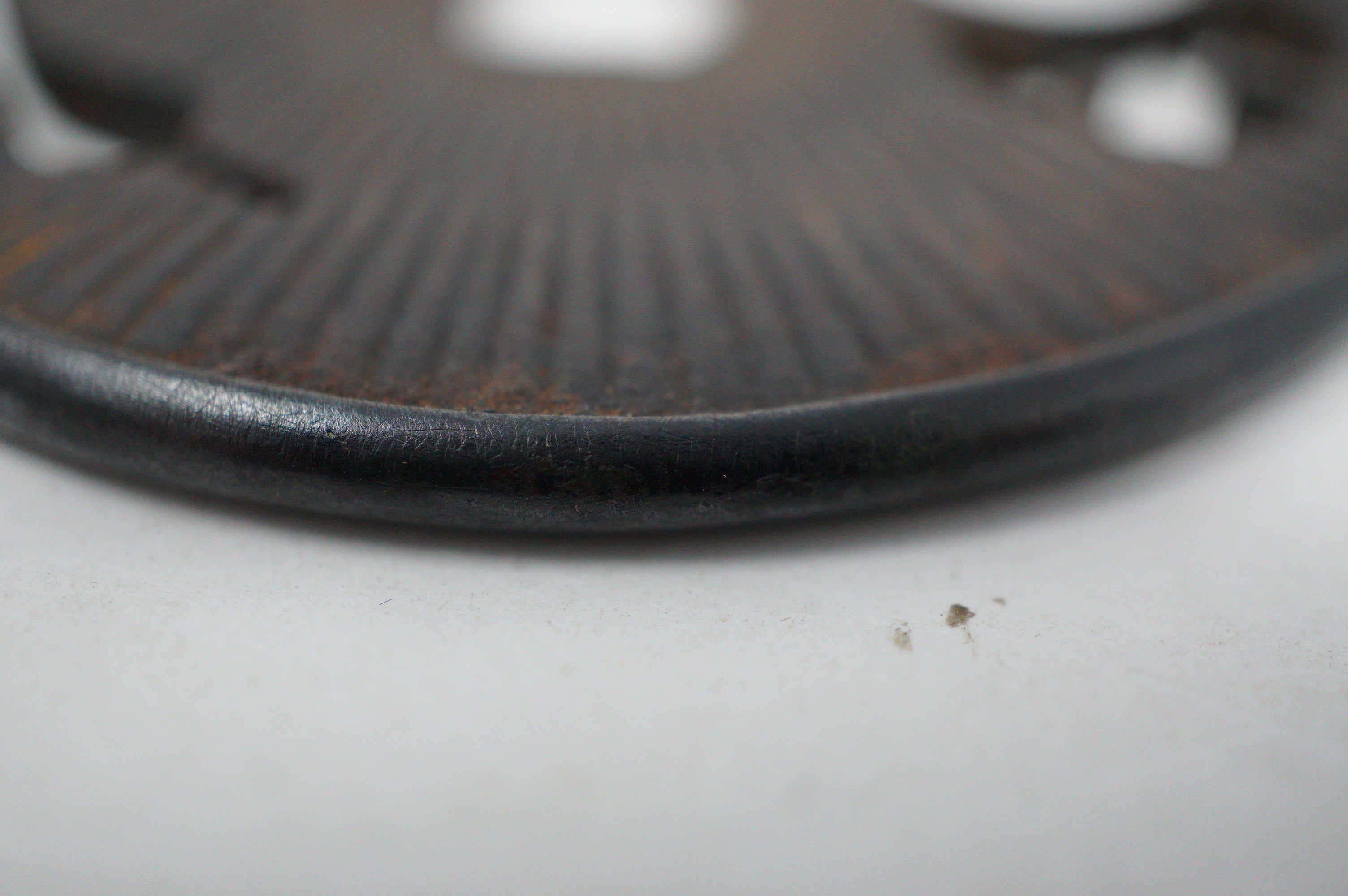 Japanese Iron Tsuba Guard for Katana or Wakizashi Sword from Japan 0228E19