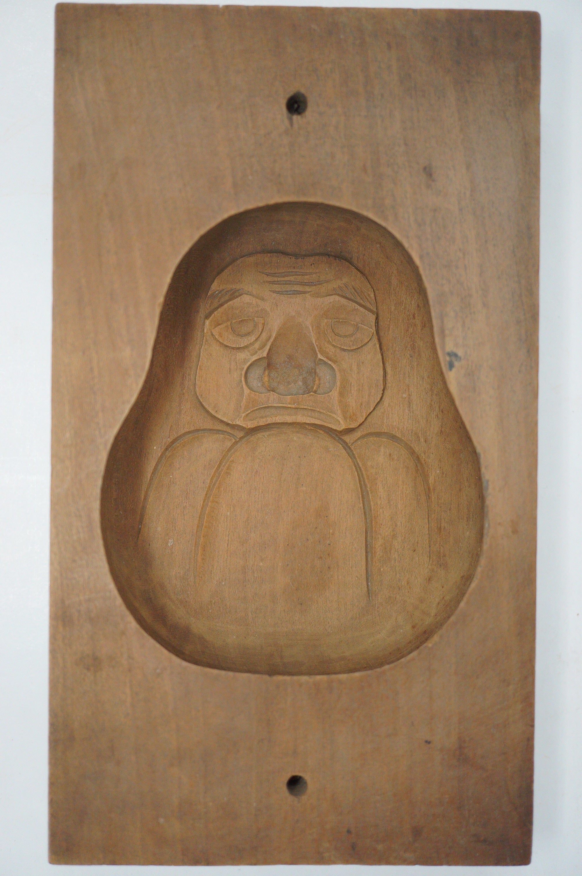 Vintage Kashigata Cake Mold - Daruma Doll Design 0612D19