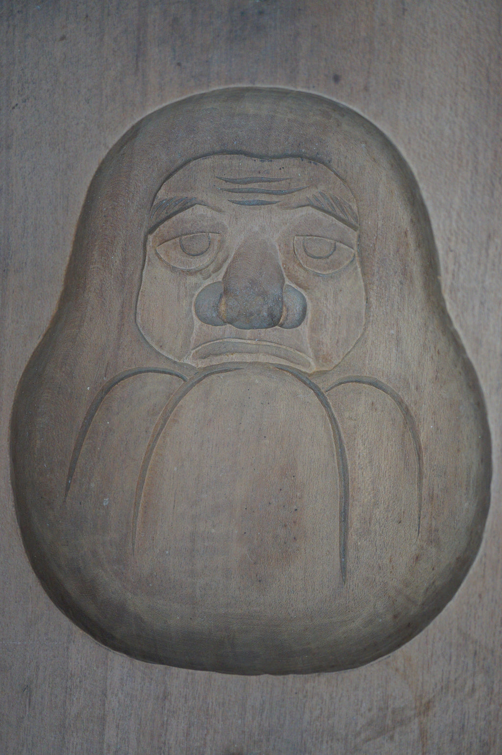 Vintage Kashigata Cake Mold - Daruma Doll Design 0612D19