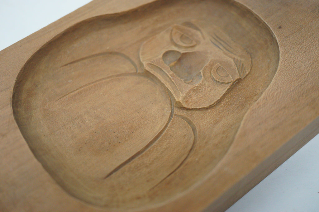 Vintage Kashigata Cake Mold - Daruma Doll Design 0612D19