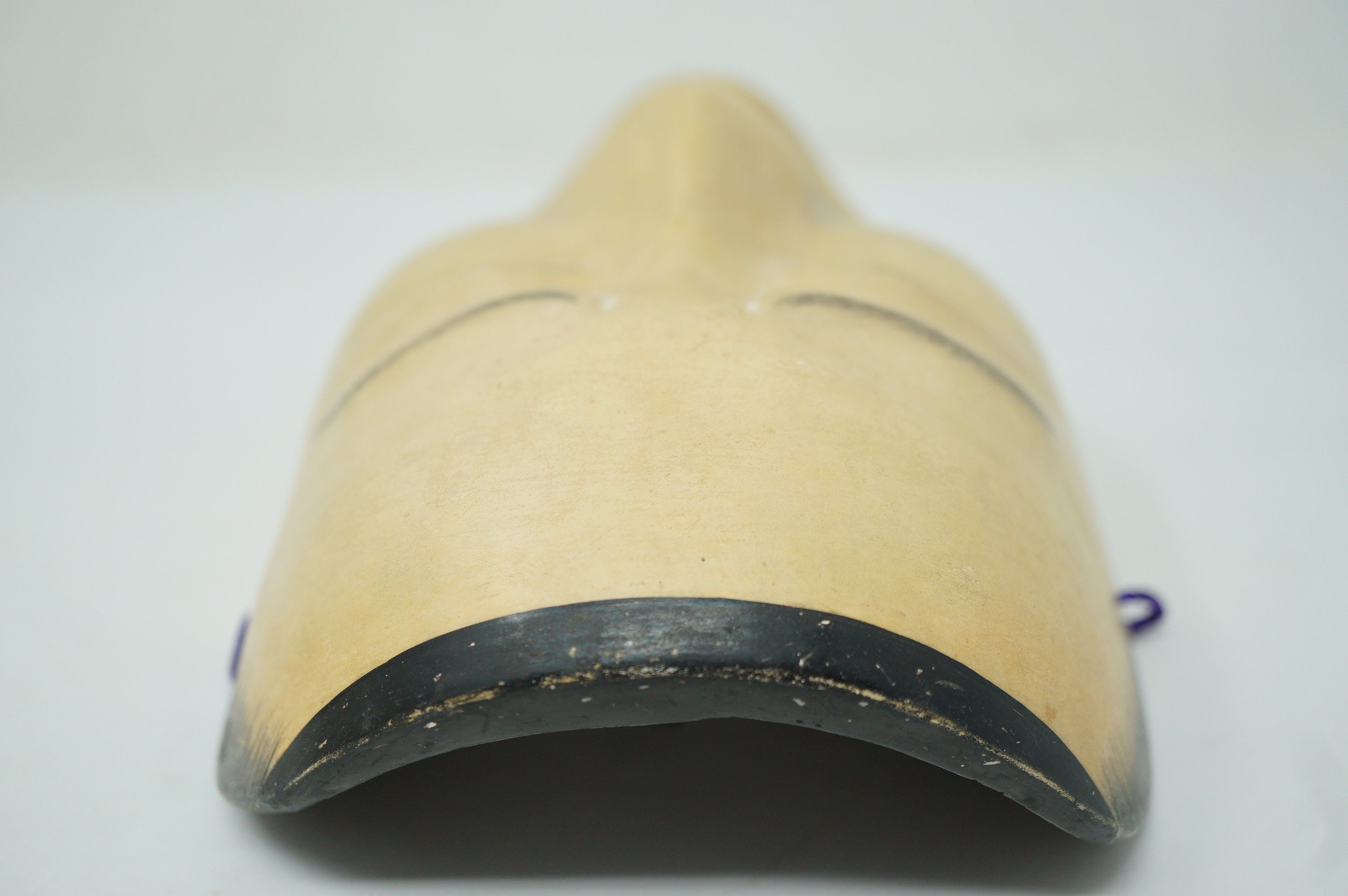 日本木制能剧面具 Heita 风格，采用优质丝绸袋包装，产自日本 0106F1