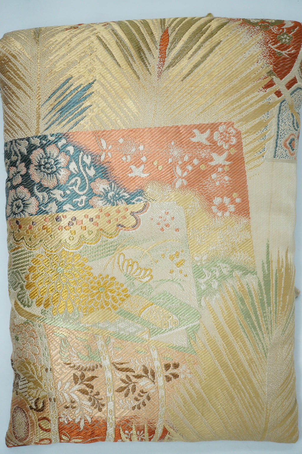 日本木制能剧面具 Heita 风格，采用优质丝绸袋包装，产自日本 0106F1
