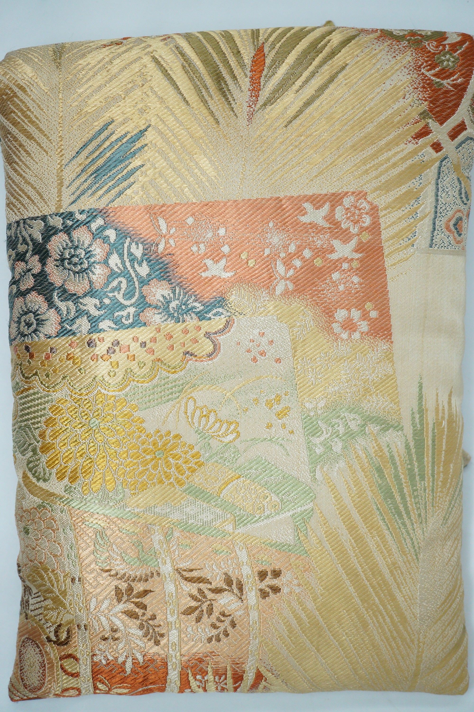 日本木制能剧面具 Heita 风格，采用优质丝绸袋包装，产自日本 0106F1