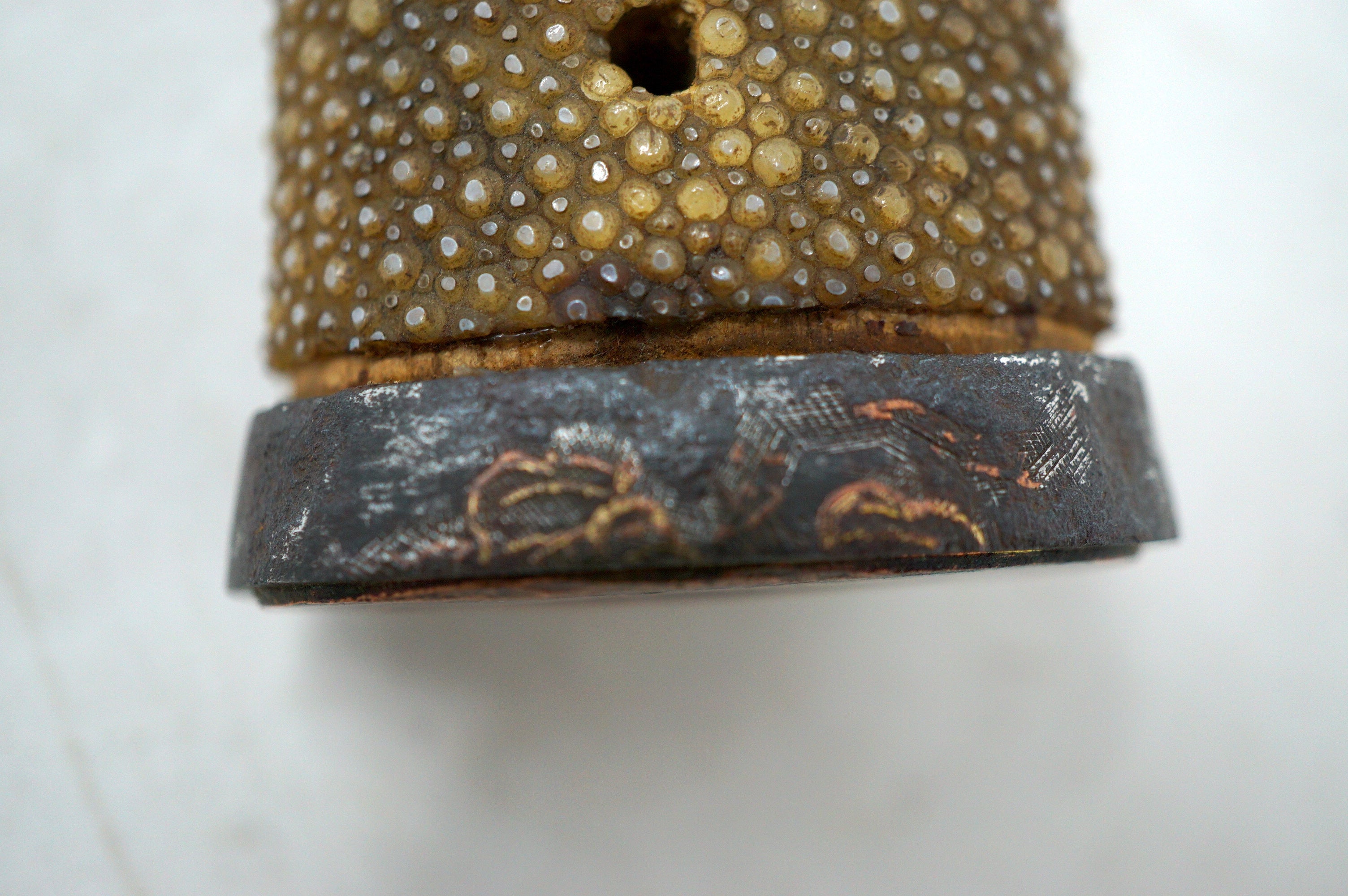 Japanese Tanto Knife Handle with all Original Parts High Quality from Japan 0830E1