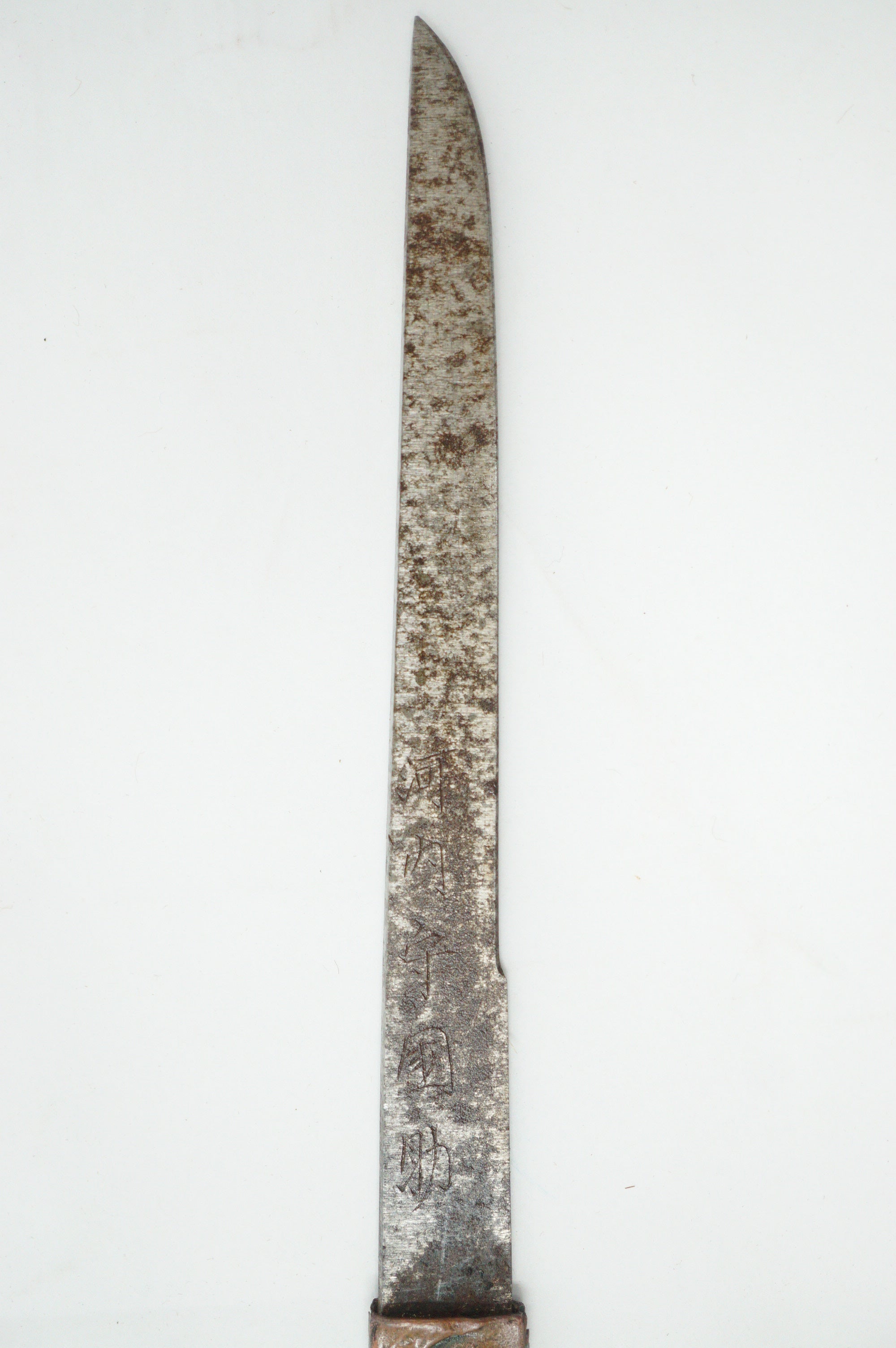 Japanese Kozuka Knife with signed Blade & signed Handle Antique Original Sword Parts 0921D1