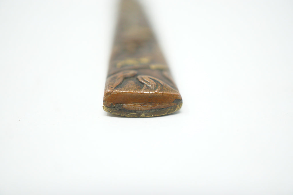 Japanese Kozuka Knife with signed Blade & signed Handle Antique Original Sword Parts 0921D1