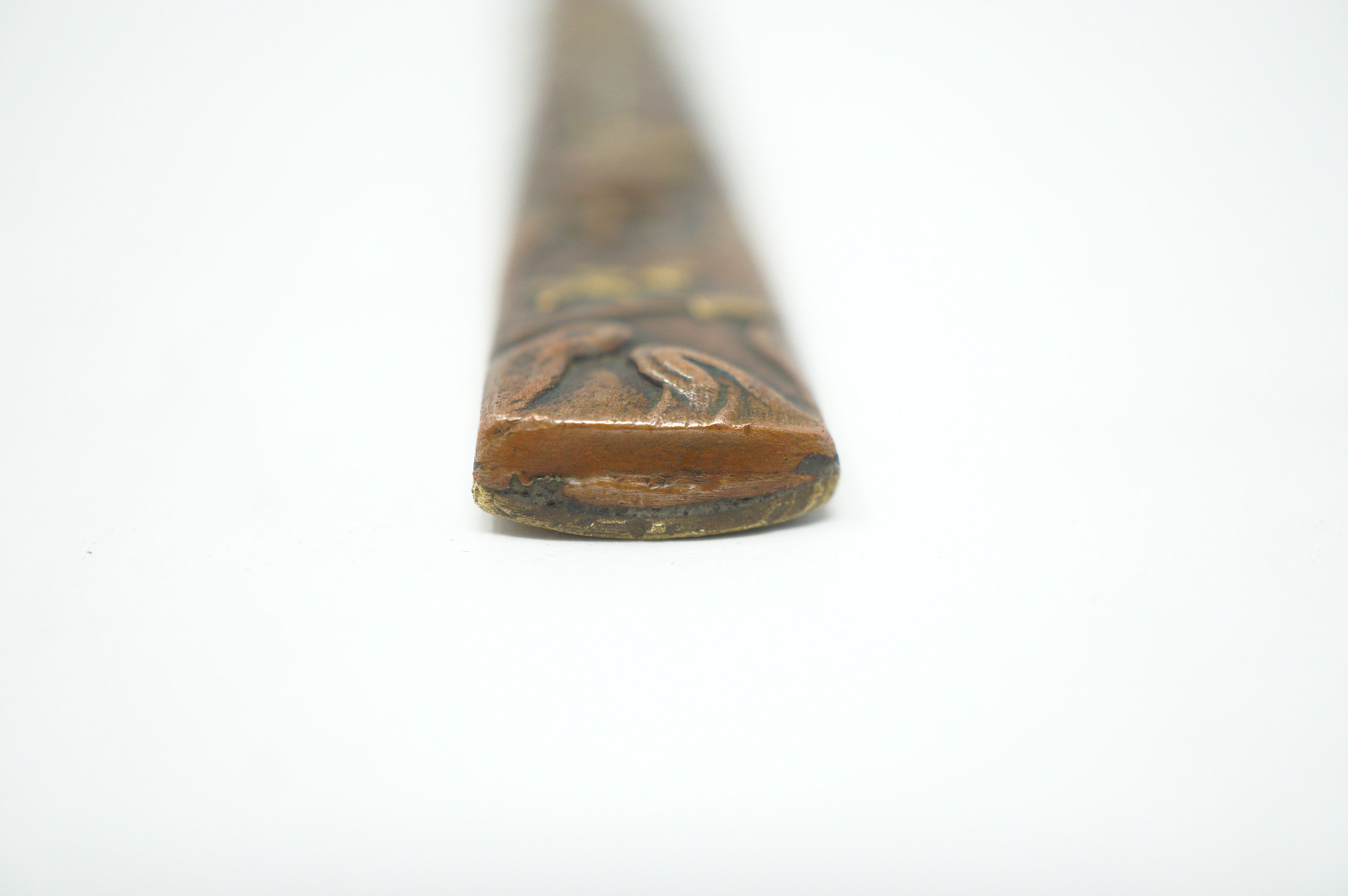 Japanese Kozuka Knife with signed Blade & signed Handle Antique Original Sword Parts 0921D1