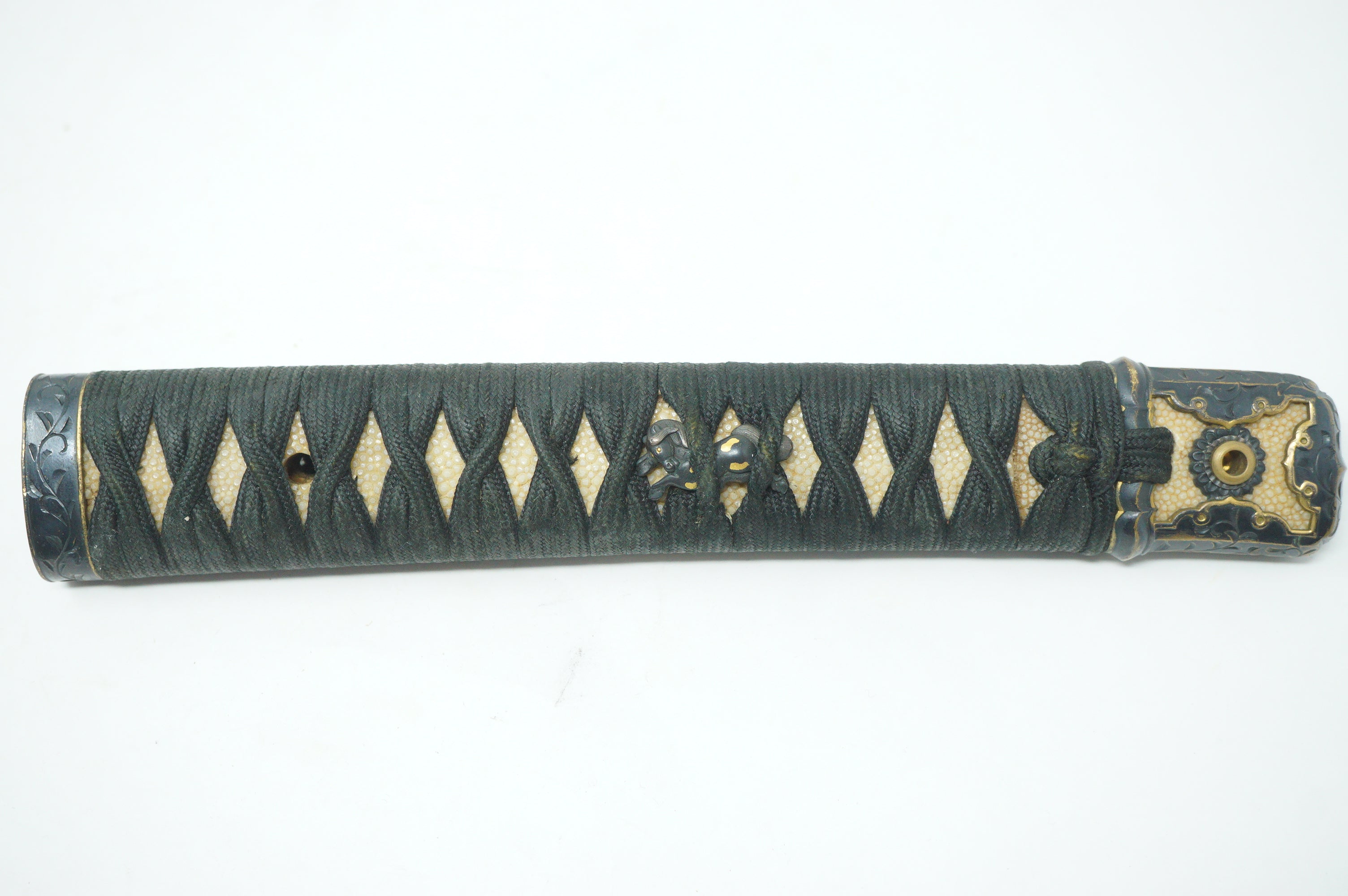 Japanese Katana Sword Handle Authentic Tsuka Antique from Japan 1127F1