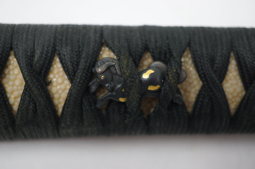 Japanese Katana Sword Handle Authentic Tsuka Antique from Japan 1127F1