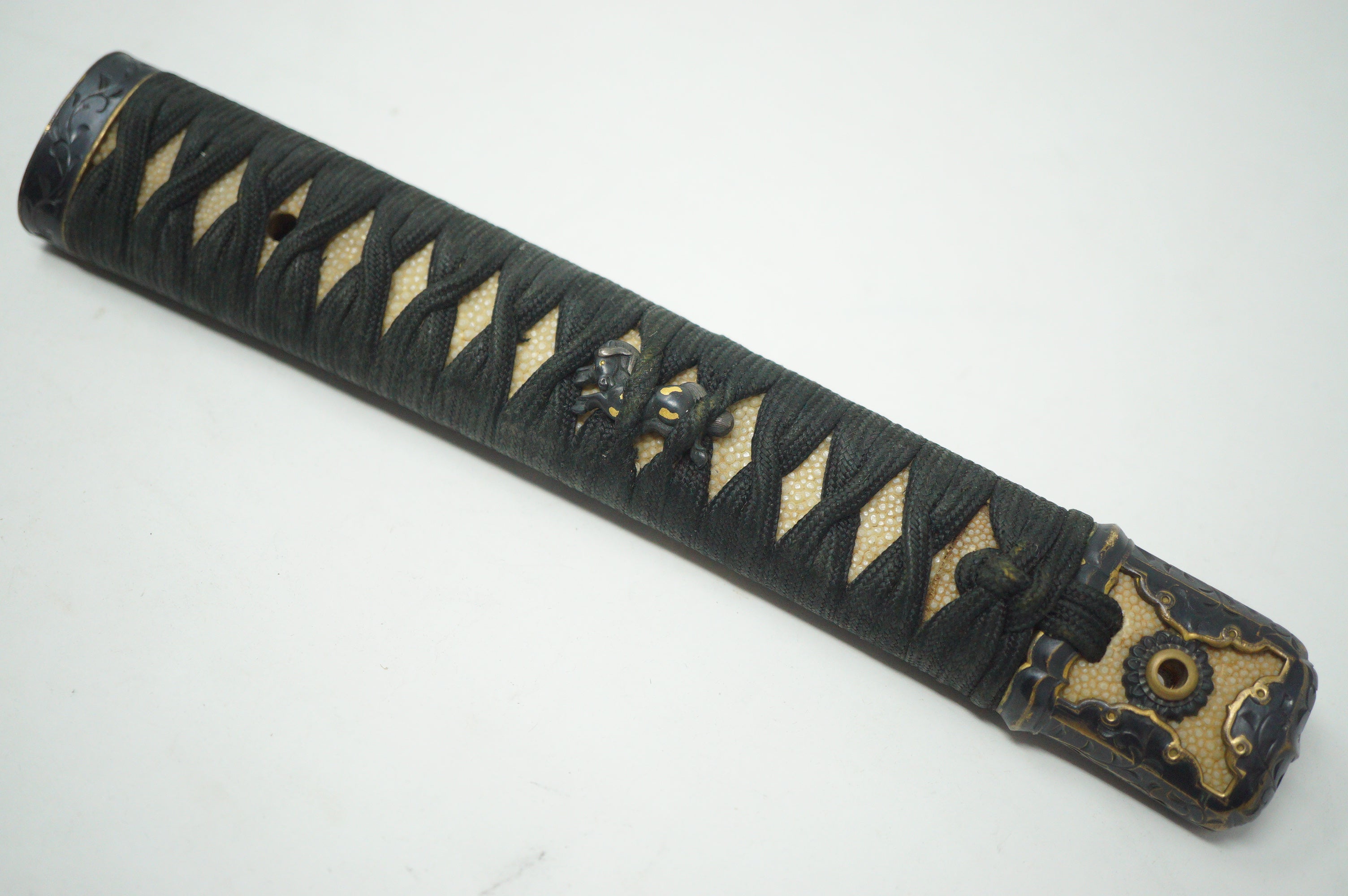 Japanese Katana Sword Handle Authentic Tsuka Antique from Japan 1127F1