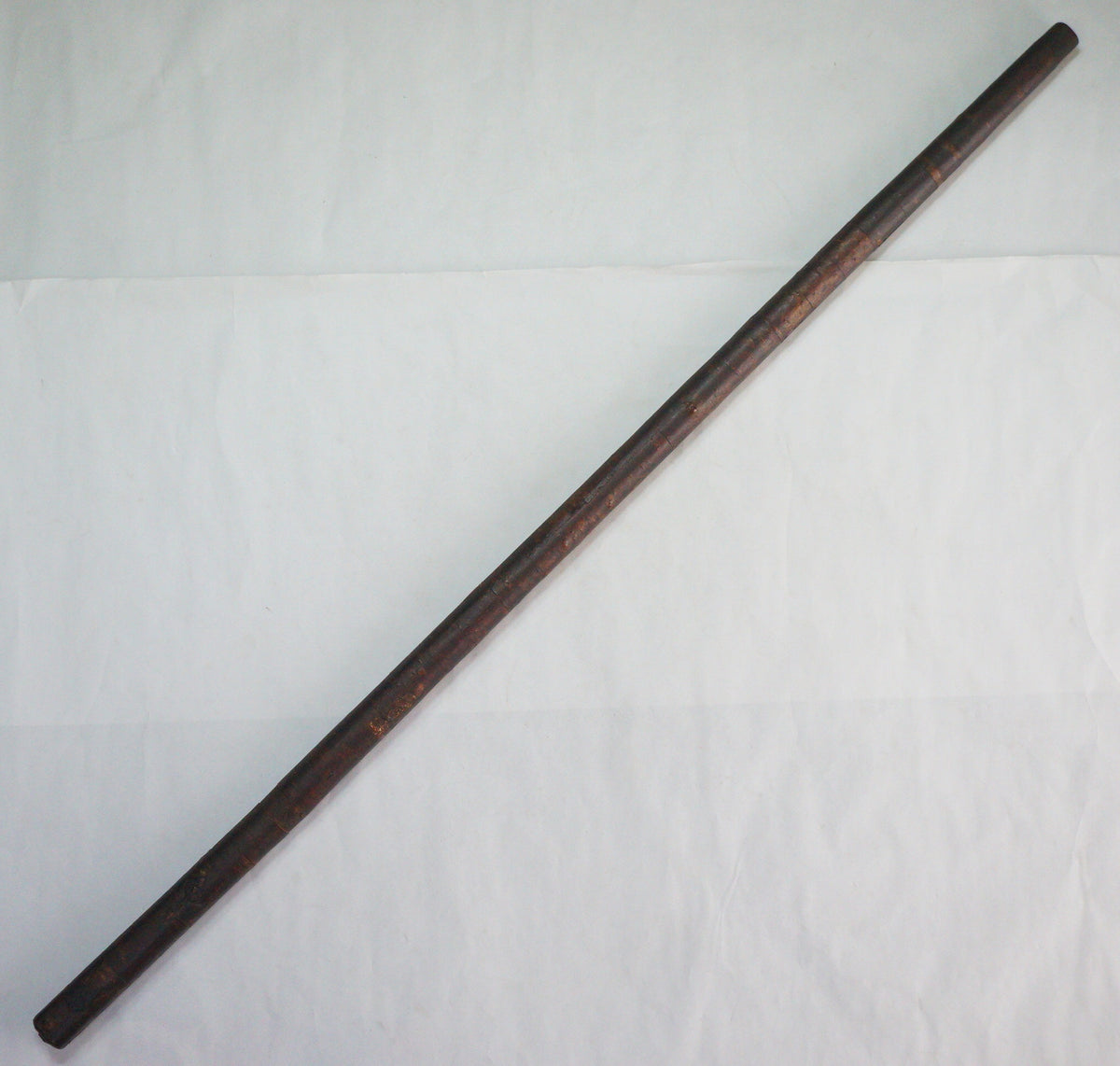 Japanese Antique Meiji Shikomizue Walking Stick Cherry Bark Wood with hidden Blade 1002G1