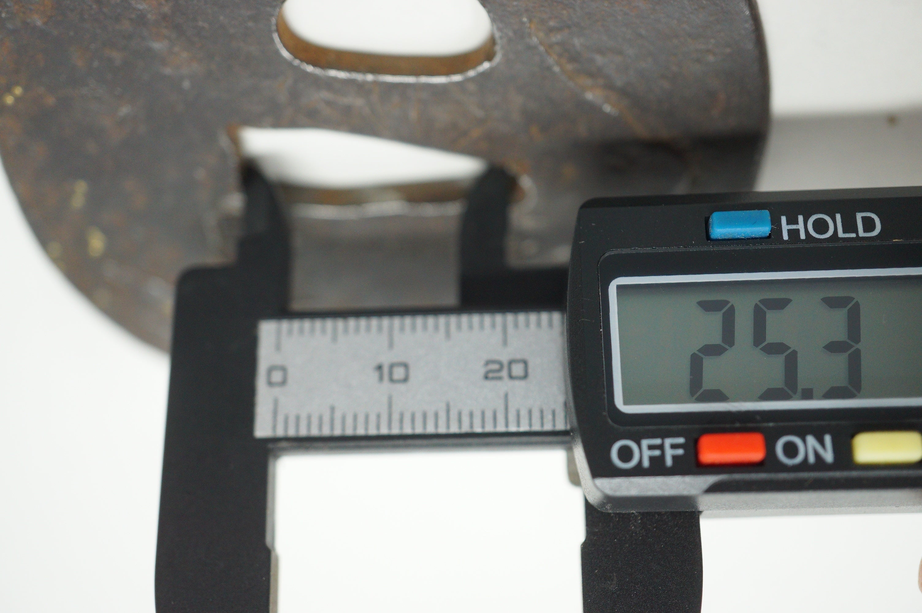 Japanese Tsuba Iron Sword Guard for Katana or Wakizashi Signed 1201F1