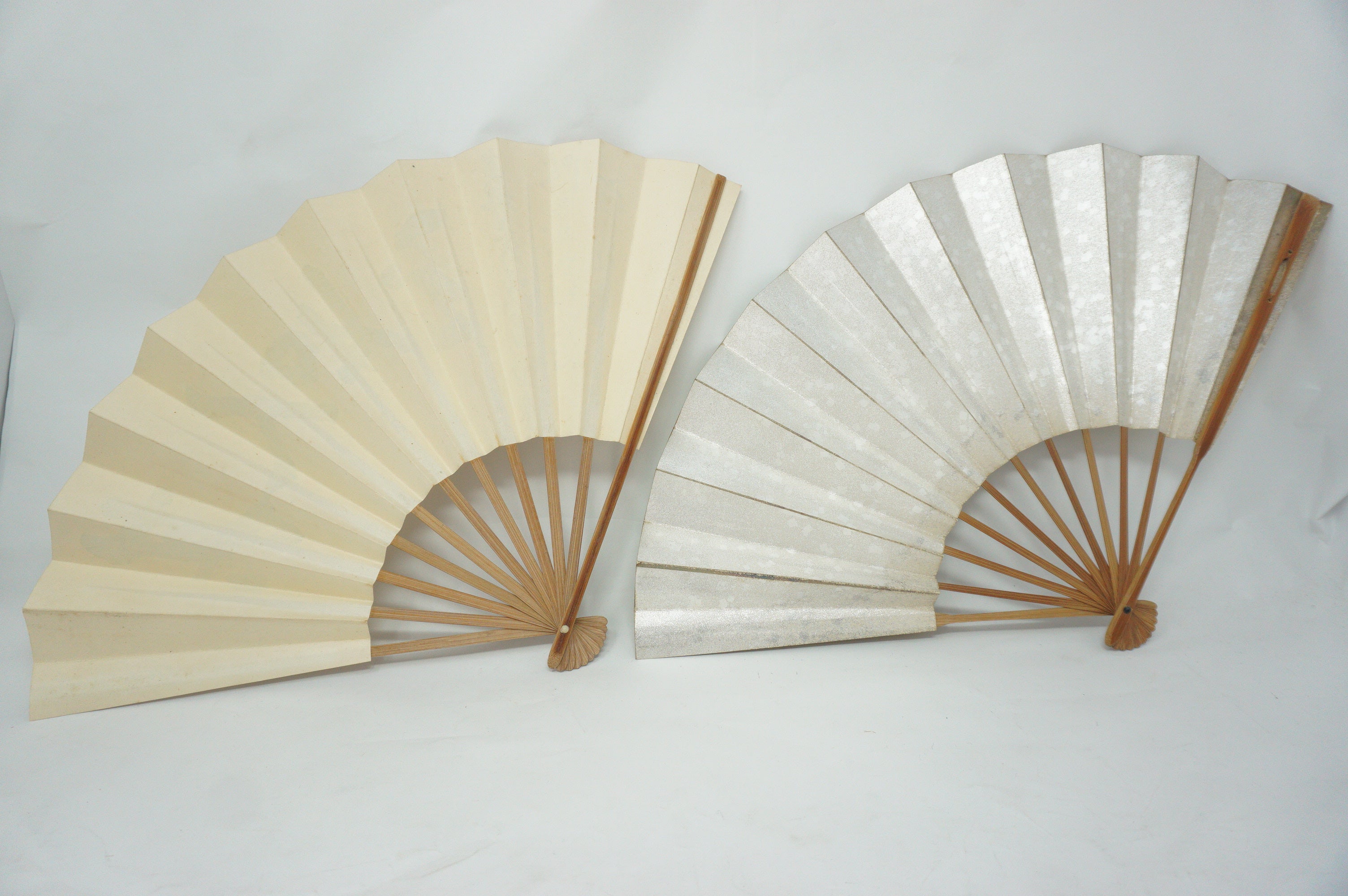 Japanische Sensu Faltfächer-Kollektion x10 Vintage Original 扇子 aus Japan 1127D1