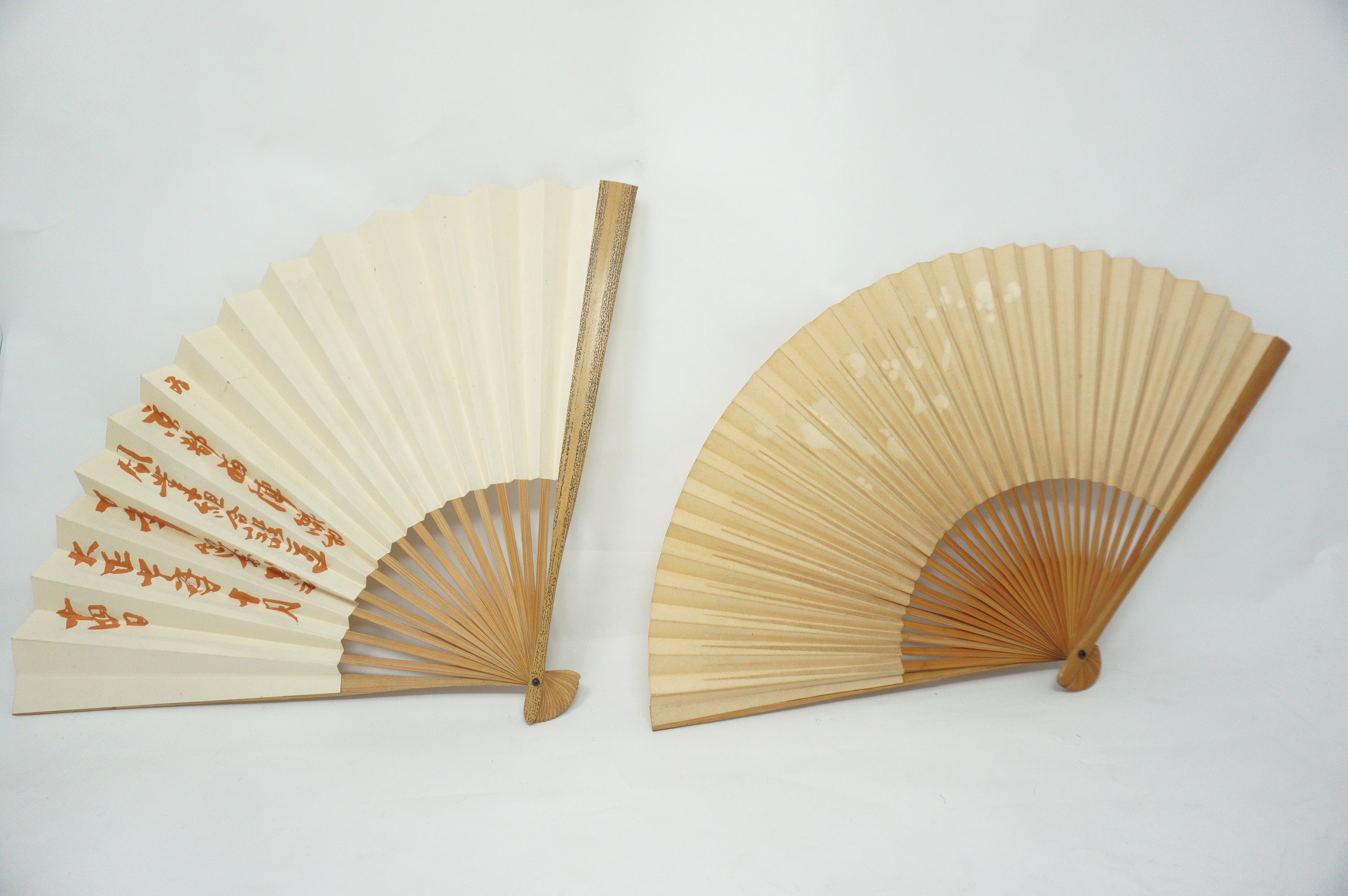 Japanese Sensu Folding Fan Collection x10 Vintage Original 扇子 from Japan 1127D1