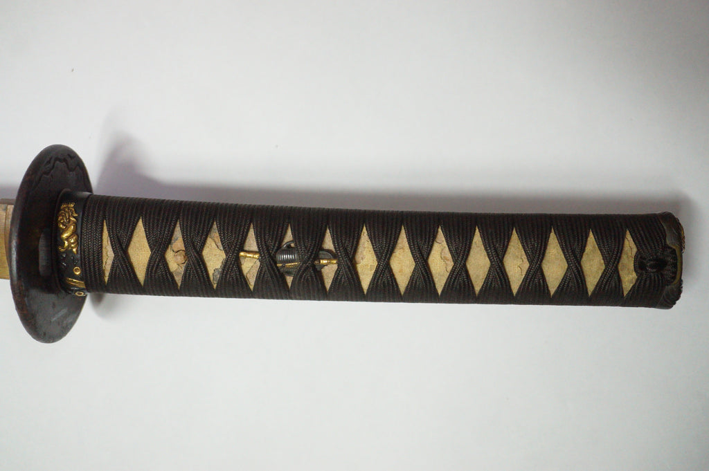 Japanese Wakizashi Sword | Signed: Sagamiju Kunimichi | Edo Period | With Registration 0311G1