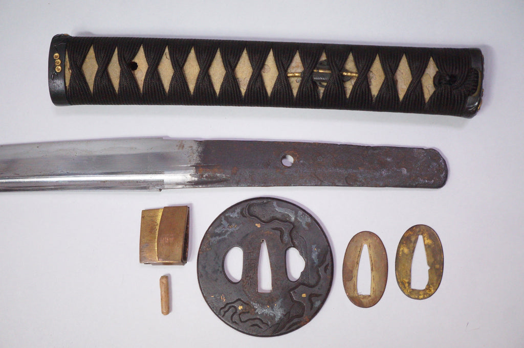 Japanese Wakizashi Sword | Signed: Sagamiju Kunimichi | Edo Period | With Registration 0311G1