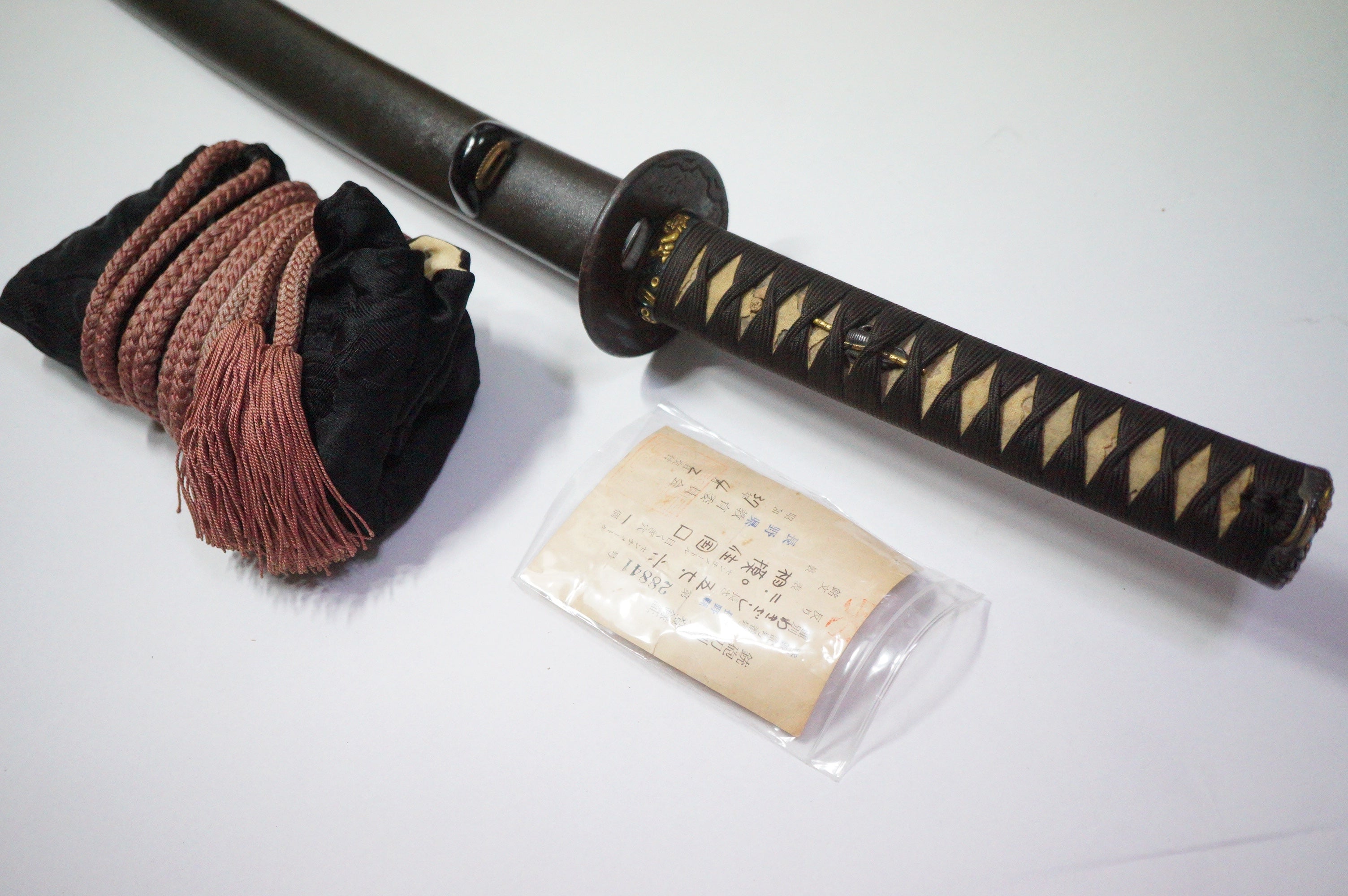 Japanese Wakizashi Sword | Signed: Sagamiju Kunimichi | Edo Period | With Registration 0311G1