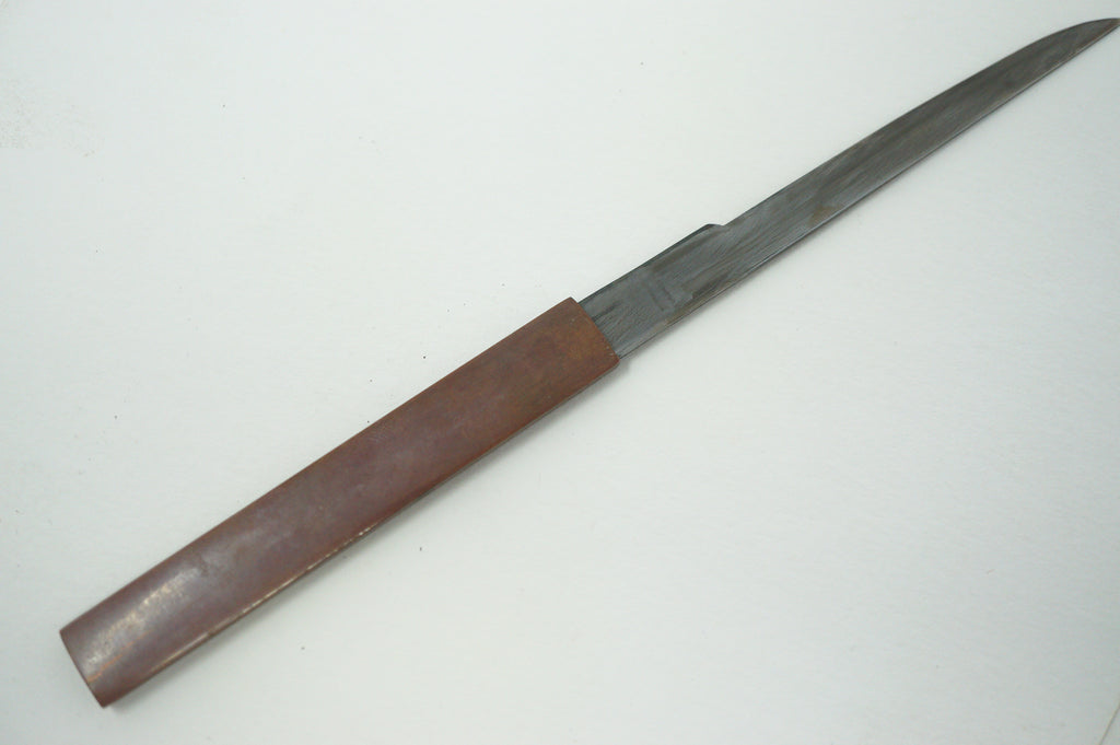 Antique Kozuka Knife with Mouse Design & Signed 0608D1