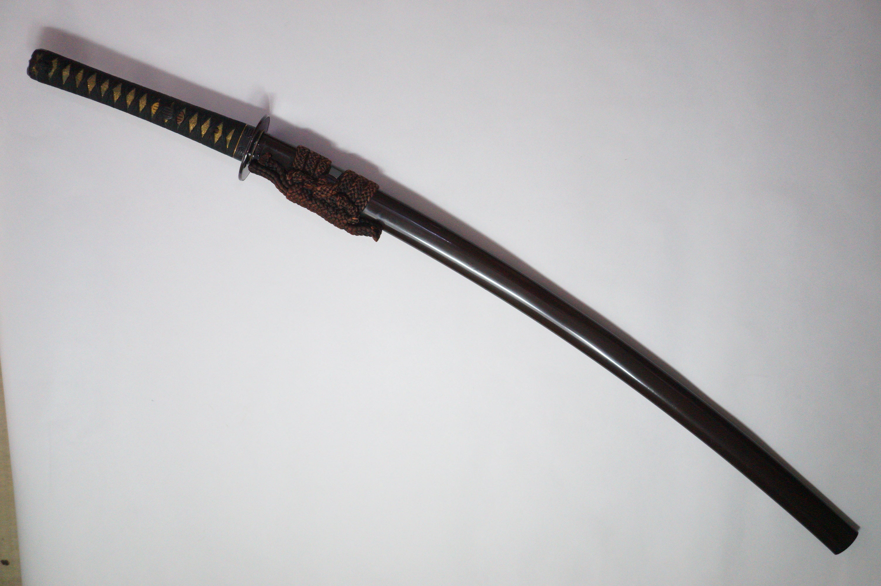 Japanese Katana Longsword Edo-Meiji Original with Wooden Blade in Bag from Japan 0421G1