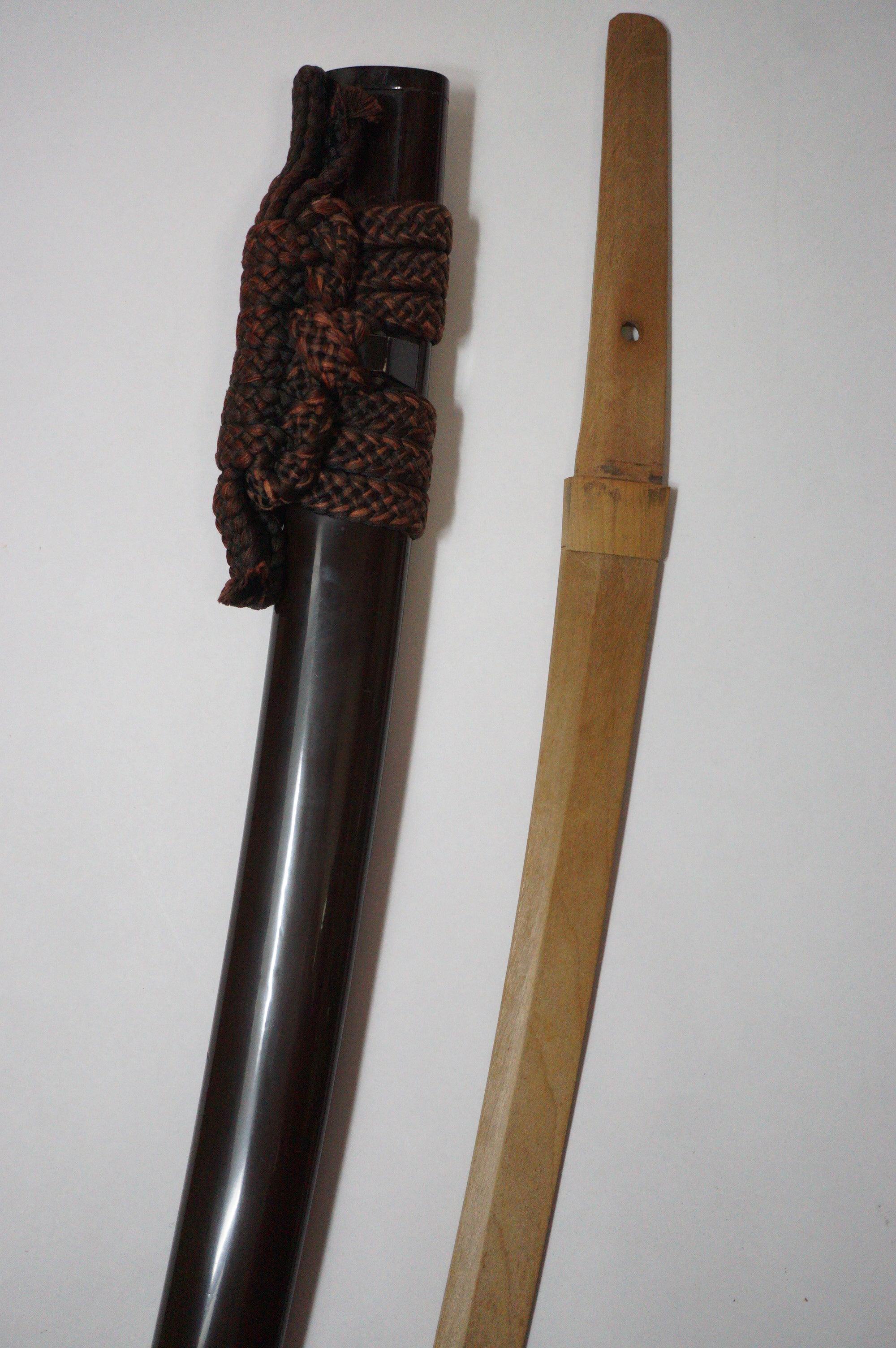 Japanese Katana Longsword Edo-Meiji Original with Wooden Blade in Bag from Japan 0421G1
