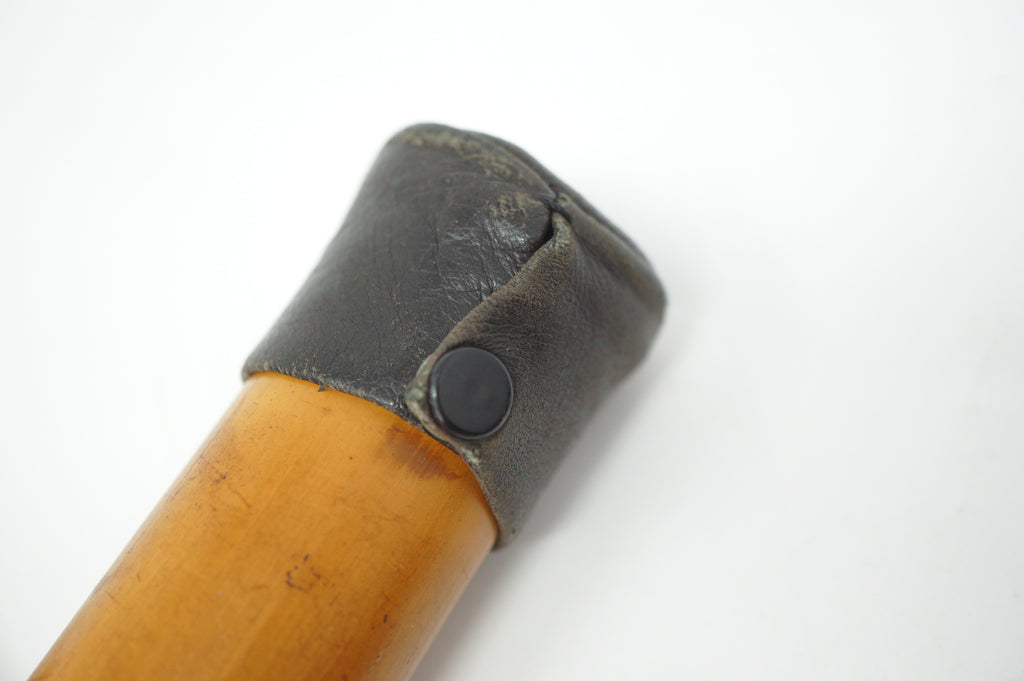 Japanese Shakuhachi Bamboo Flute Signed in Original Bag Vintage from Japan 1208D1