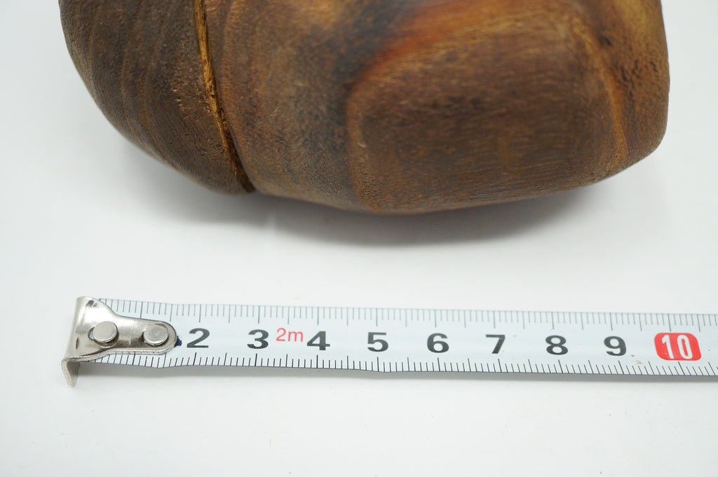 Japanischer Inro-ähnlicher Behälter mit einer Kammer Vintage Woodcraft aus Japan 1227D20