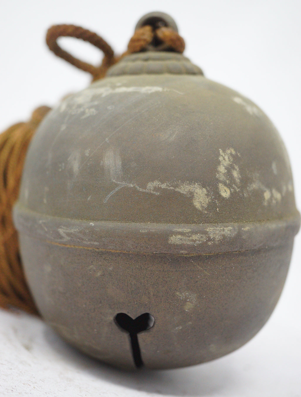 Japanische Shinto-Glocke Suzu, religiöse Tempelglocke, Original aus Japan 1006D20