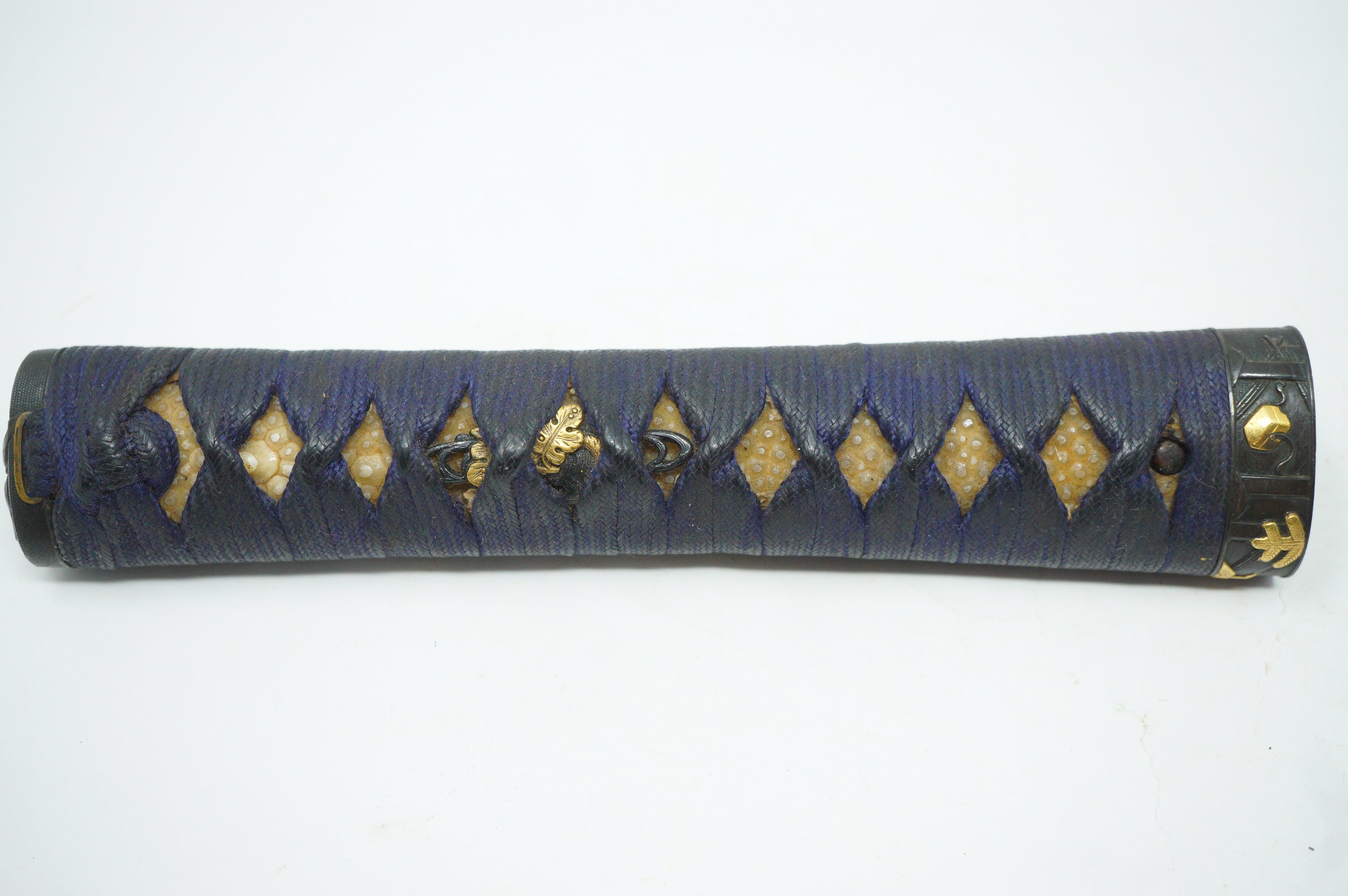 Japanese Wakizashi Sword Antique Original Saya Tsuka Tsuba Kozuka from Japan 0428F24